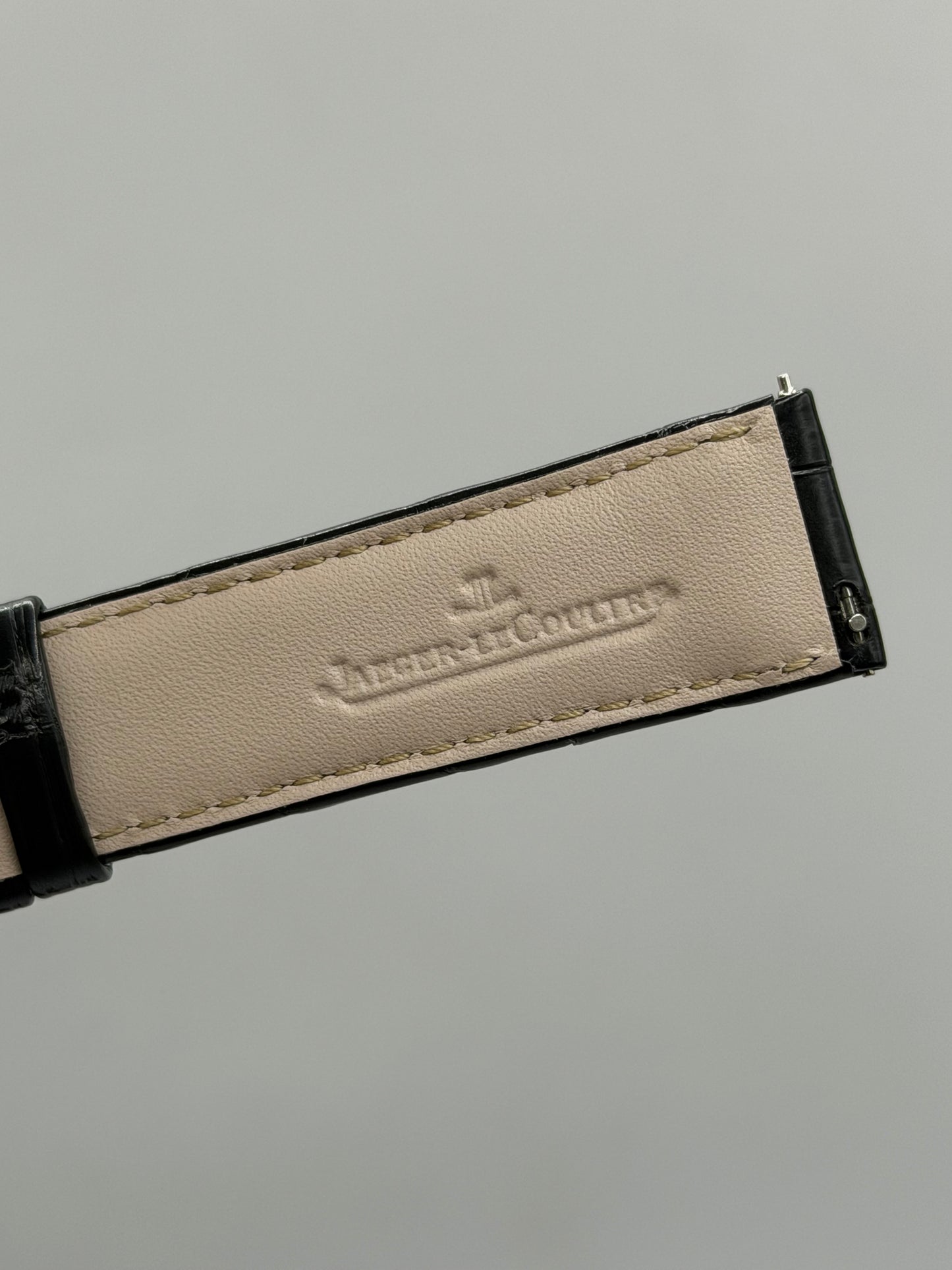 Jaeger LeCoultre Reverso L cinturino alligatore nero black 20/18mm