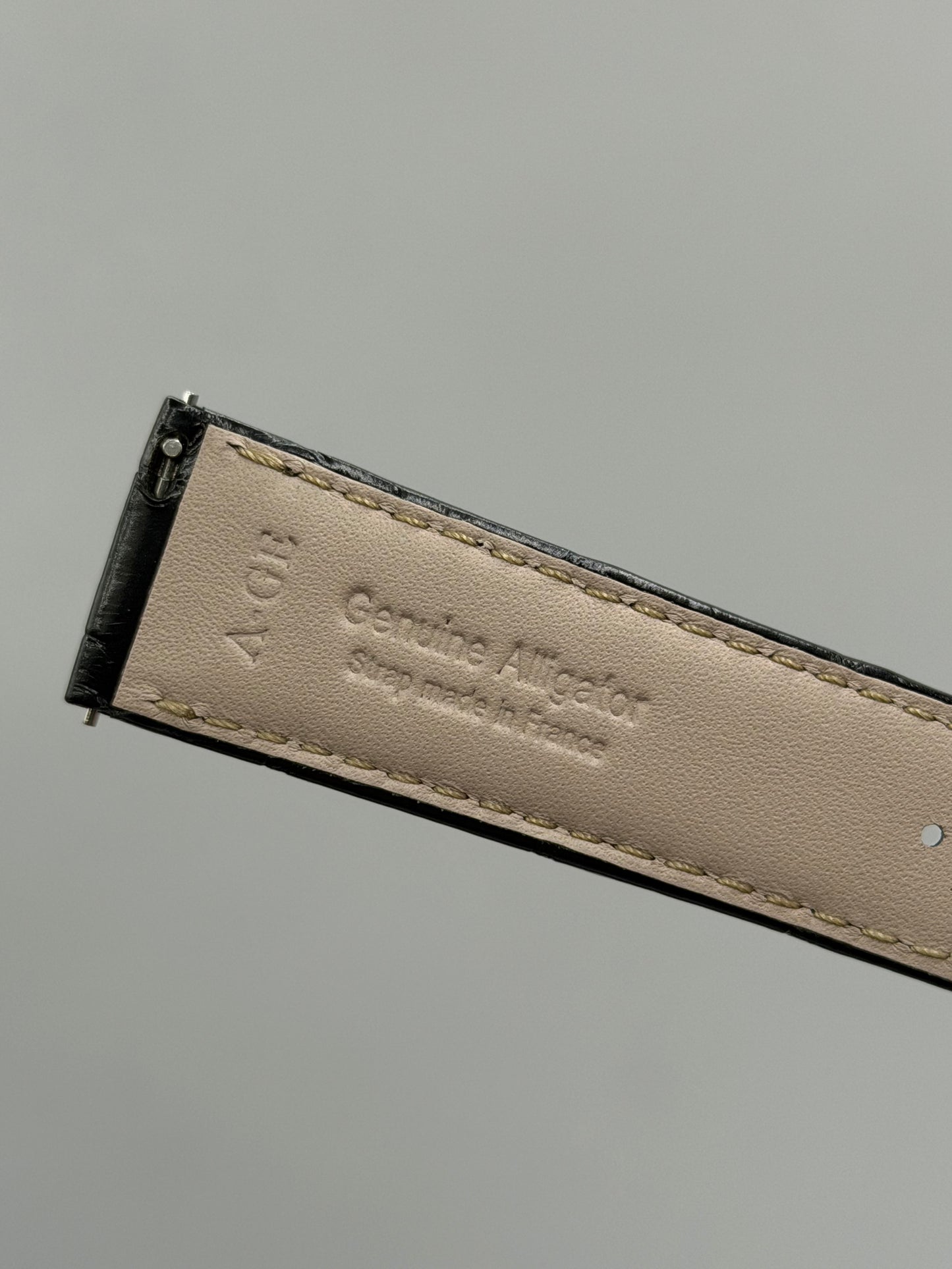 Jaeger LeCoultre Reverso L cinturino alligatore nero black 20/18mm