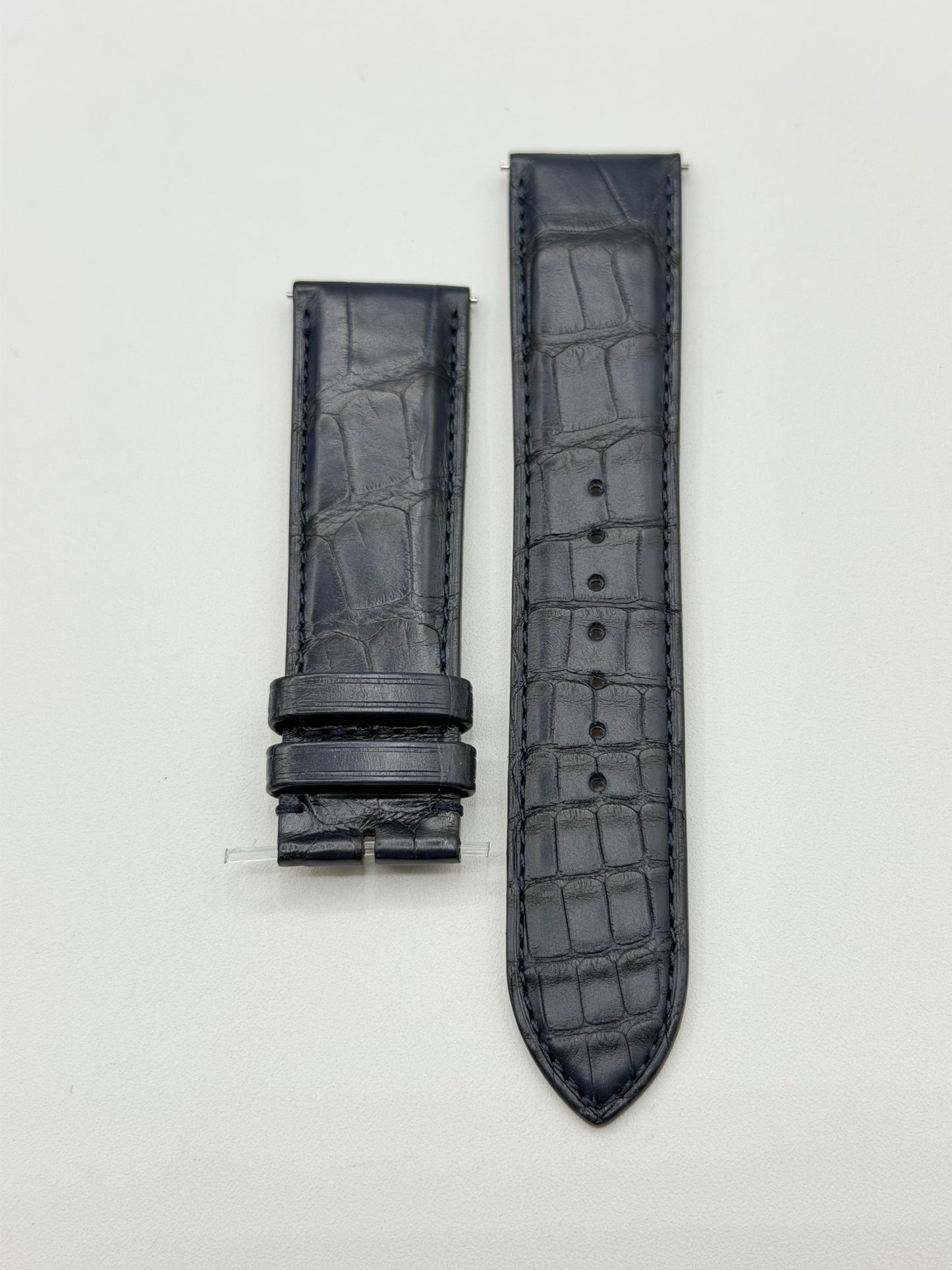 Jaeger LeCoultre Reverso cinturino alligatore blu blue alligator 22/20mm