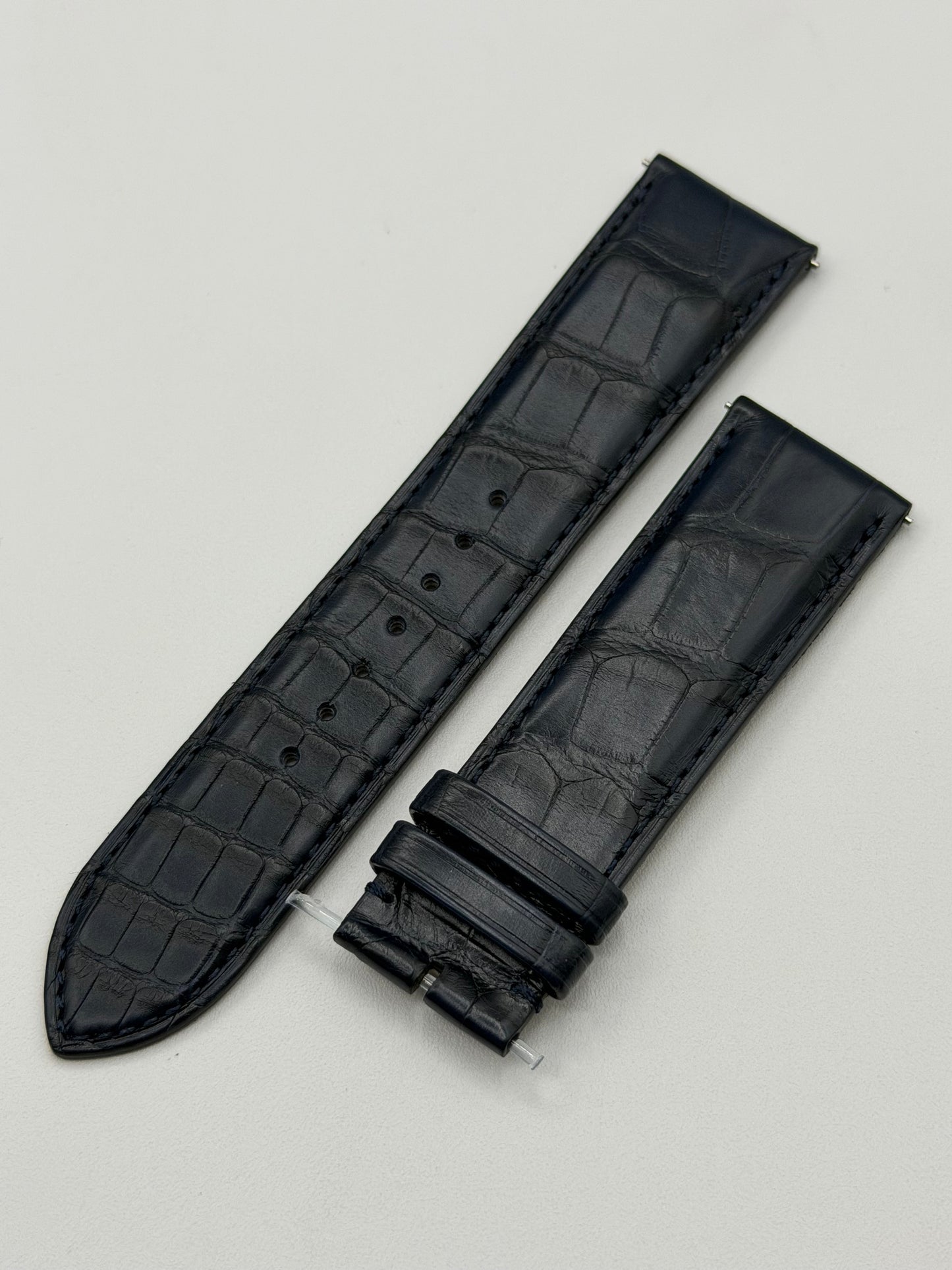 Jaeger LeCoultre Reverso cinturino alligatore blu blue alligator 22/20mm