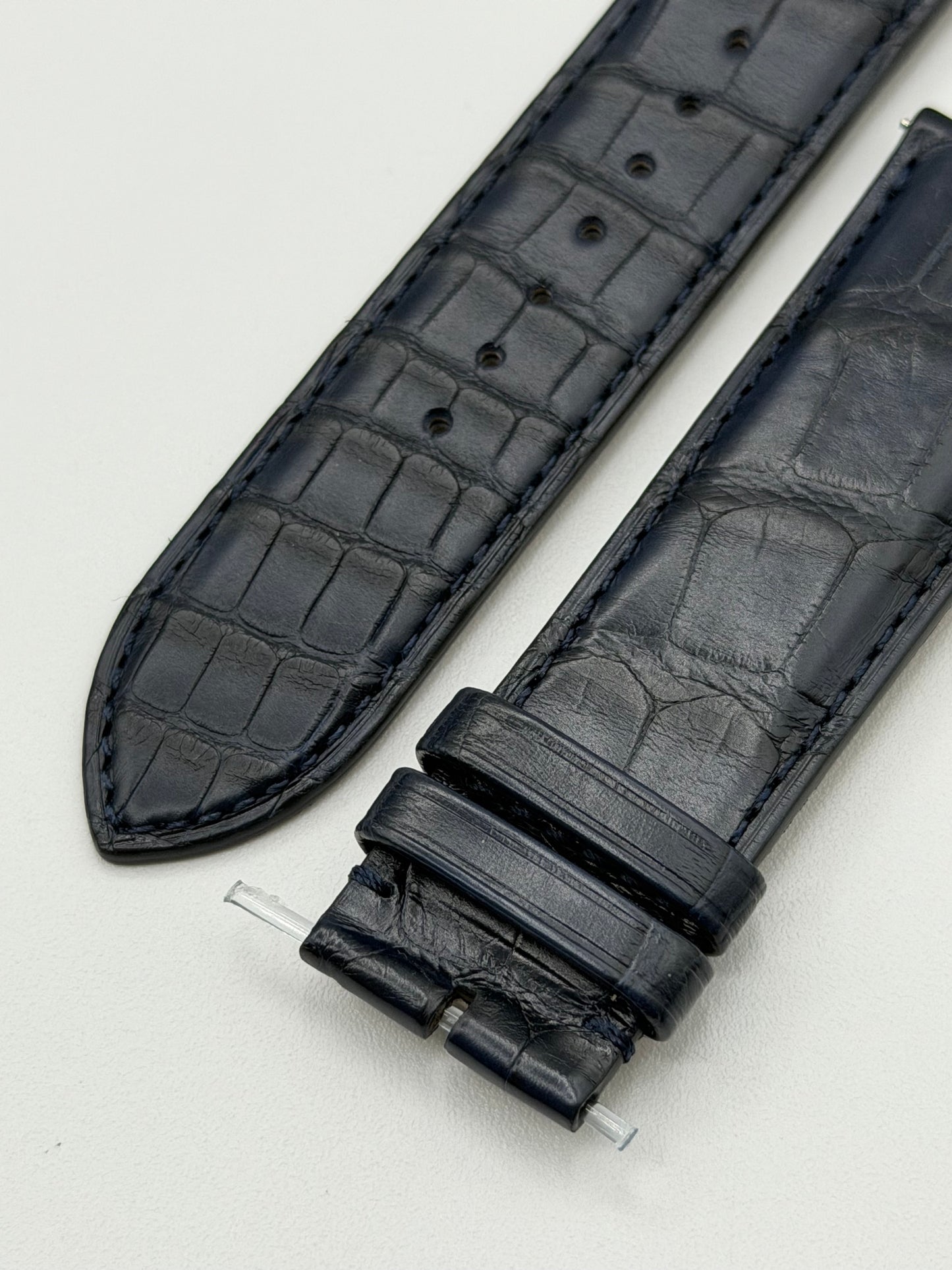 Jaeger LeCoultre Reverso cinturino alligatore blu blue alligator 22/20mm