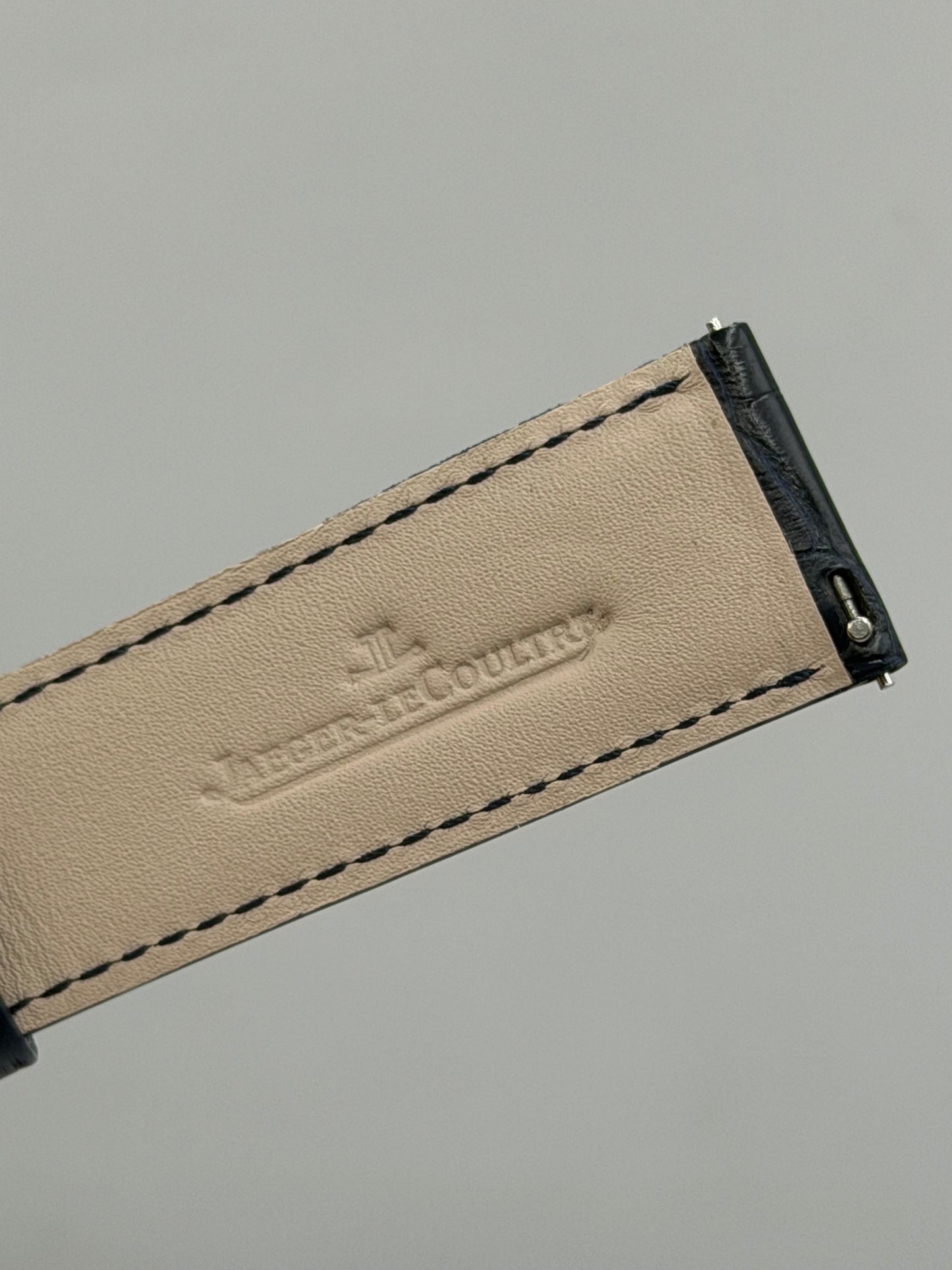 Jaeger LeCoultre Reverso cinturino alligatore blu blue alligator 22/20mm