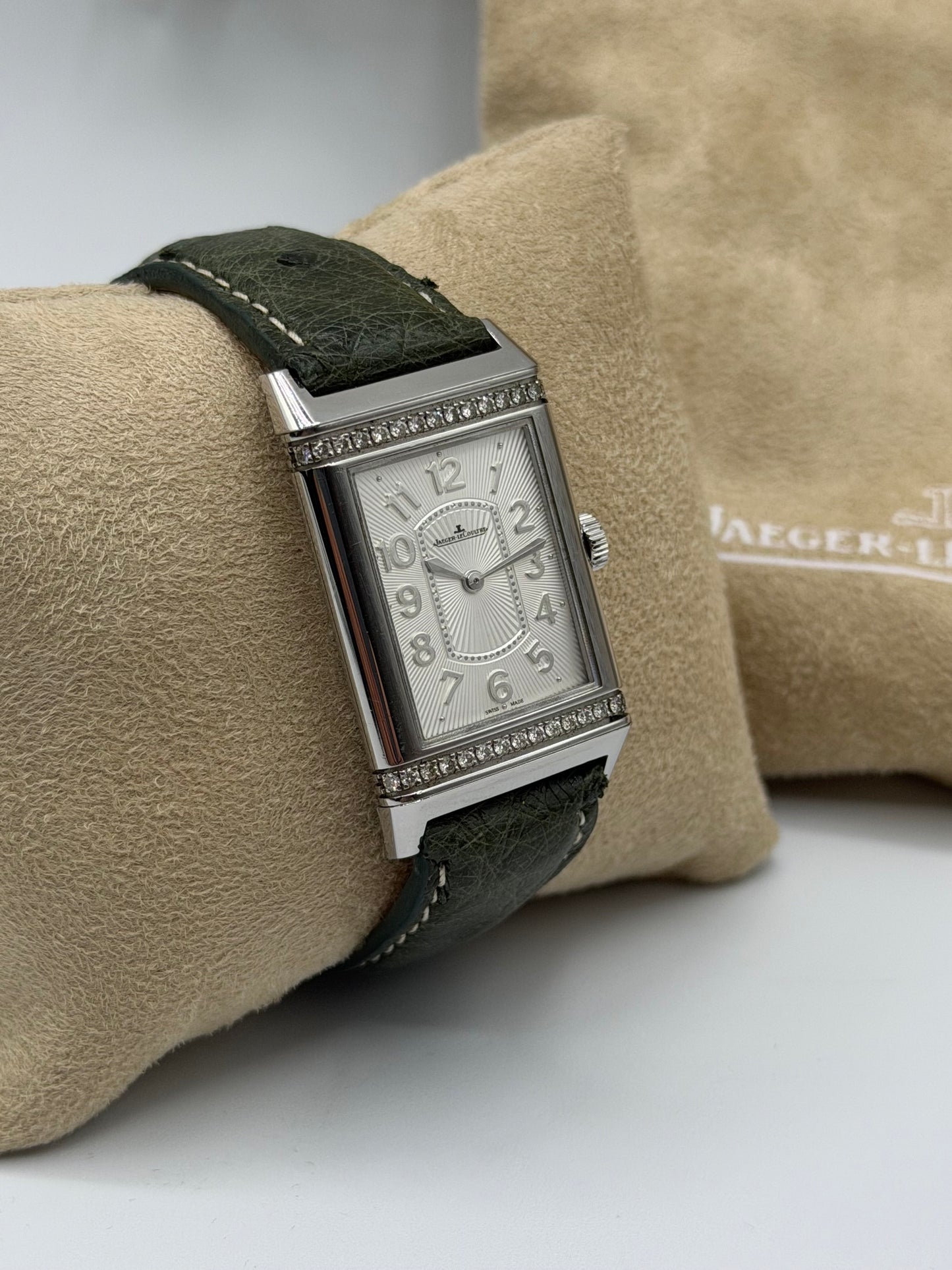 Jaeger-LeCoultre Reverso Ultra Thin acciaio ref 268.8.86 cal 846/1 anno 2010