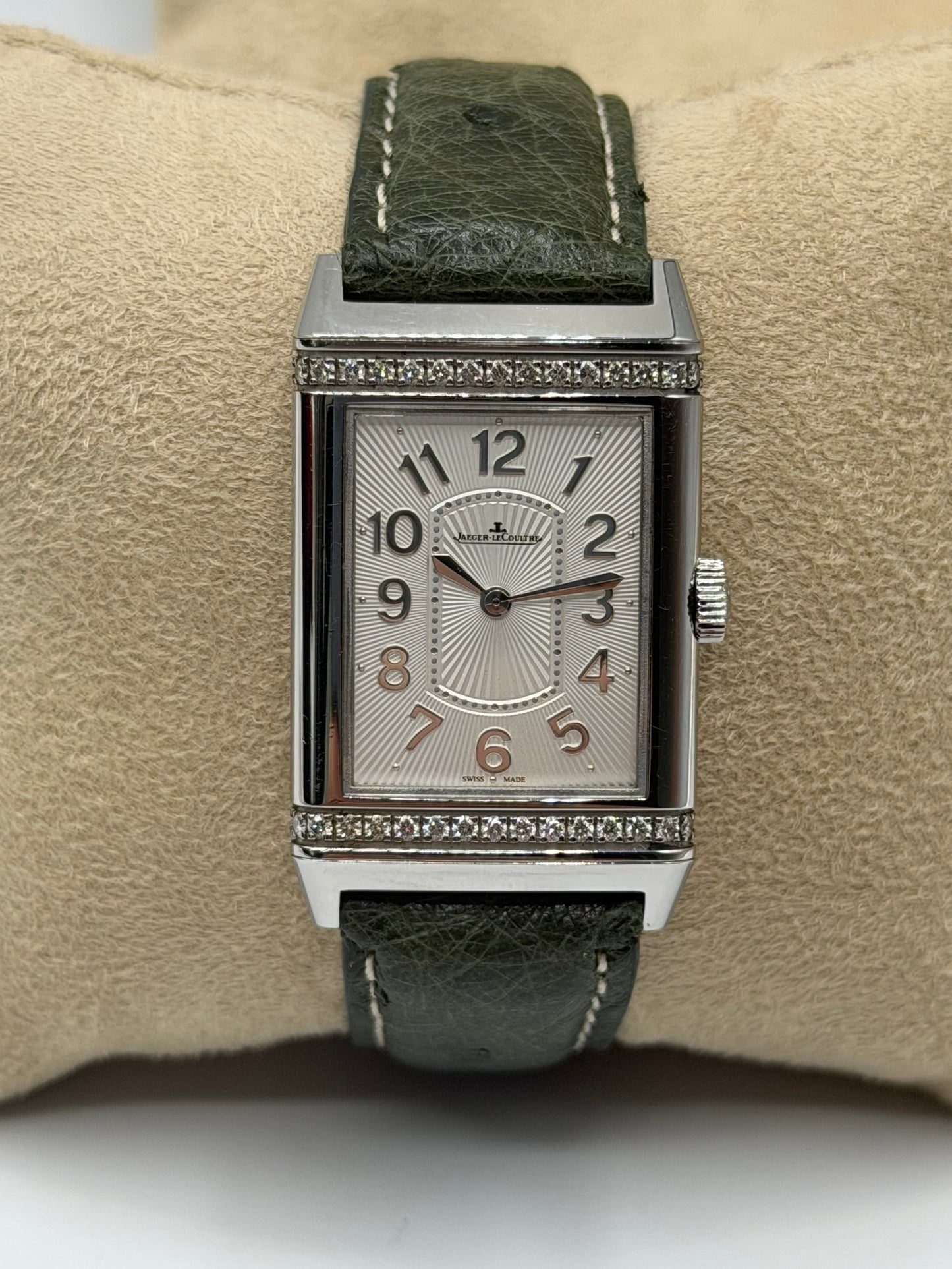 Jaeger-LeCoultre Reverso Ultra Thin acciaio ref 268.8.86 cal 846/1 anno 2010