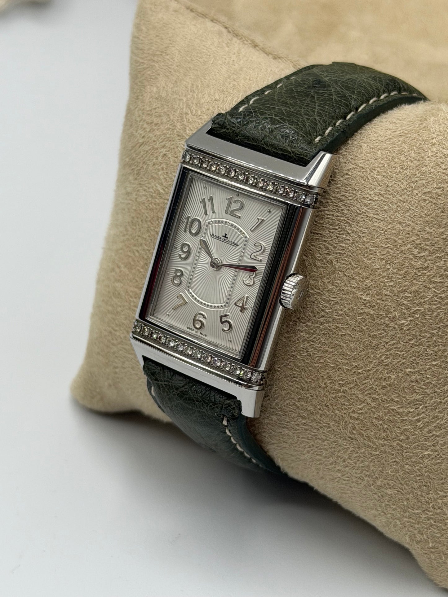 Jaeger-LeCoultre Reverso Ultra Thin acciaio ref 268.8.86 cal 846/1 anno 2010