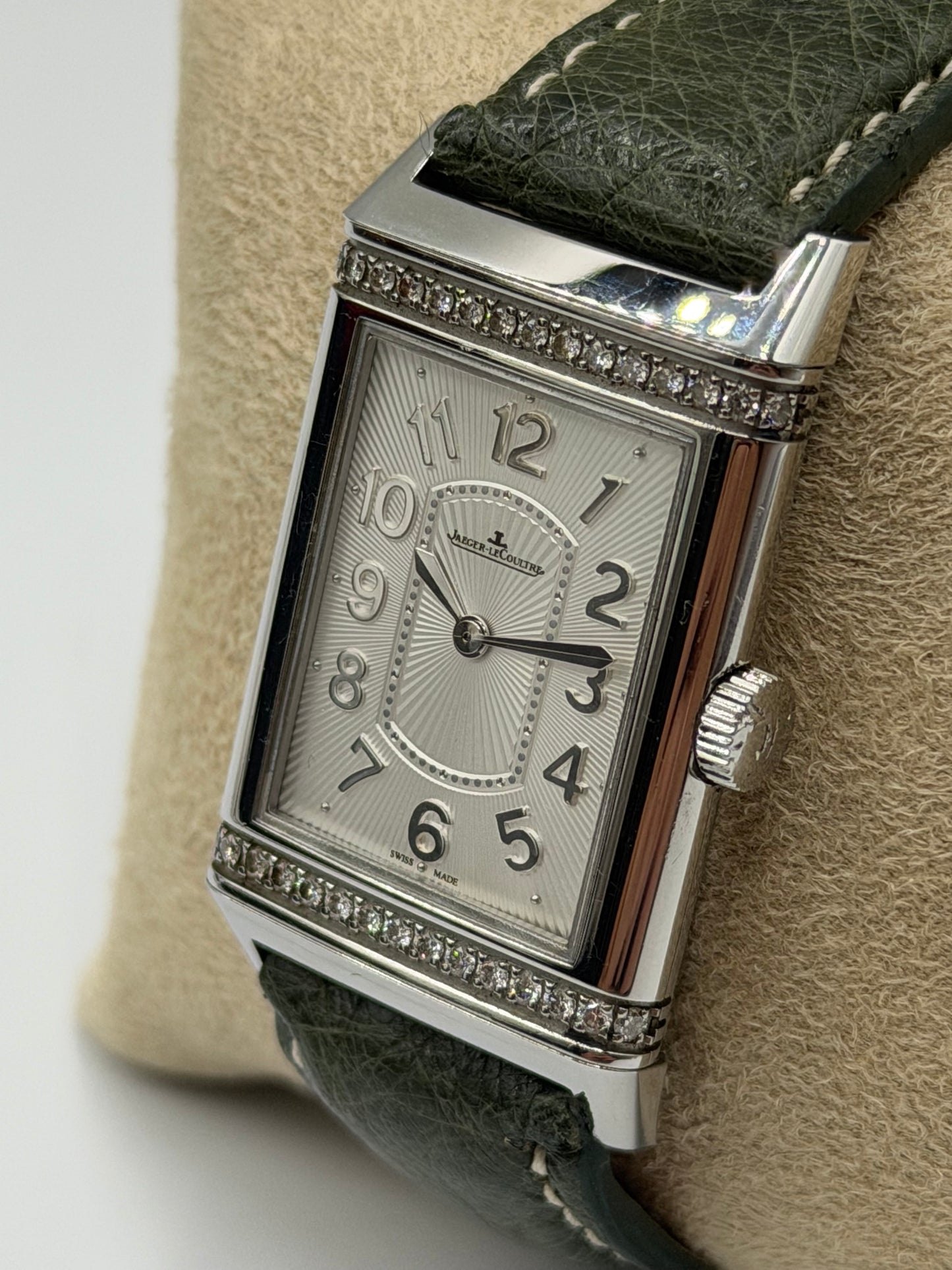 Jaeger-LeCoultre Reverso Ultra Thin acciaio ref 268.8.86 cal 846/1 anno 2010