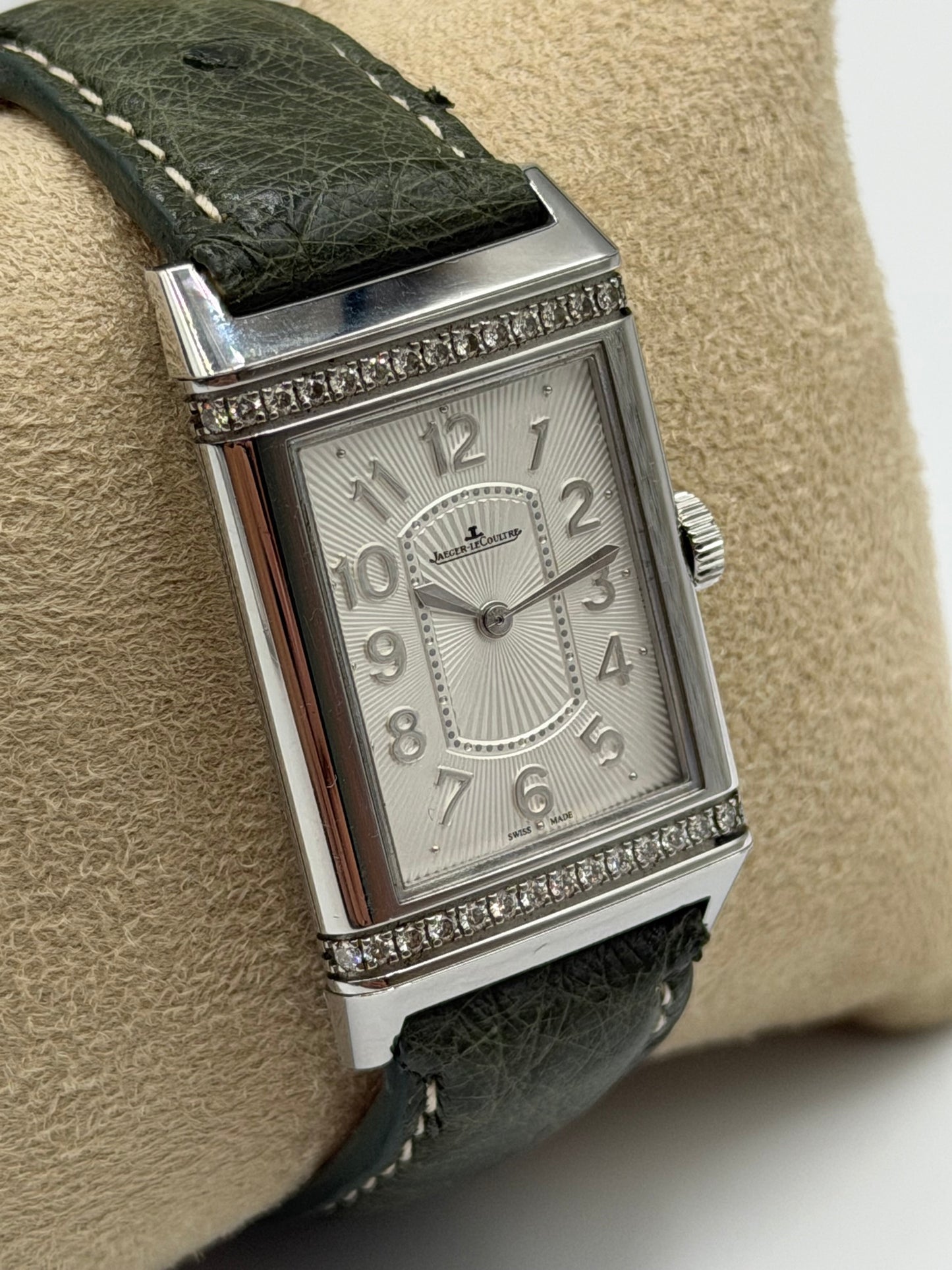 Jaeger-LeCoultre Reverso Ultra Thin acciaio ref 268.8.86 cal 846/1 anno 2010
