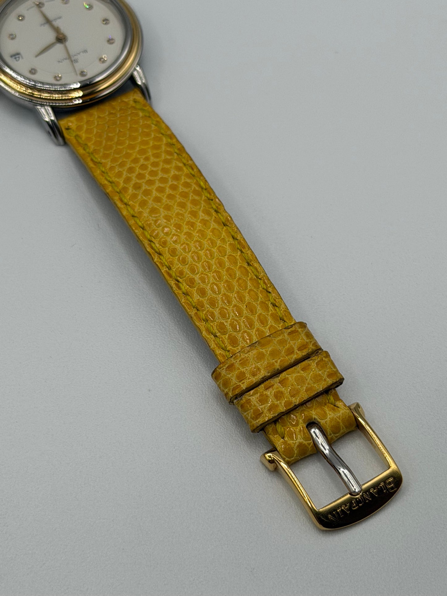 Blancpain Villeret 26mm acciaio oro steel gold ref 1350 cal 95
