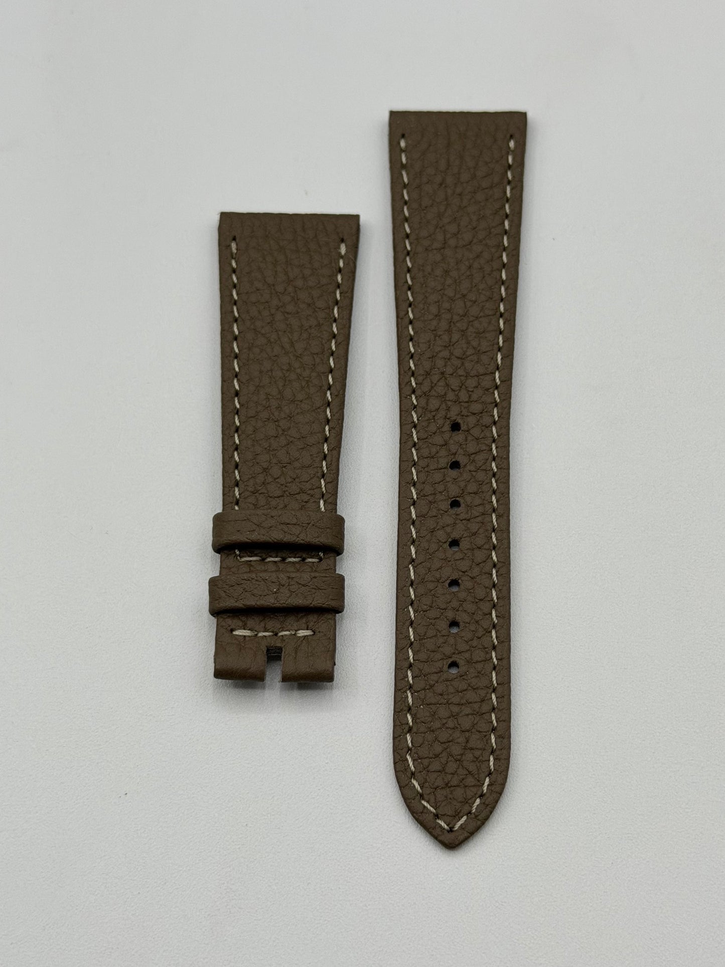 Patek Philippe cinturino pelle toro bull leather grey taupe 21/16mm