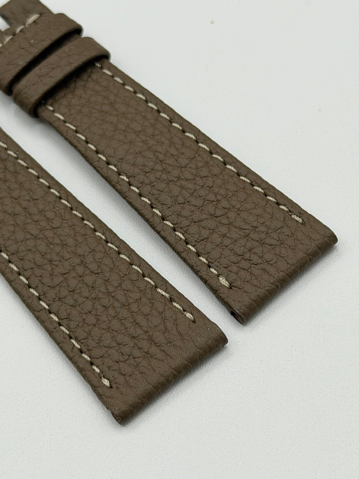 Patek Philippe cinturino pelle toro bull leather grey taupe 21/16mm