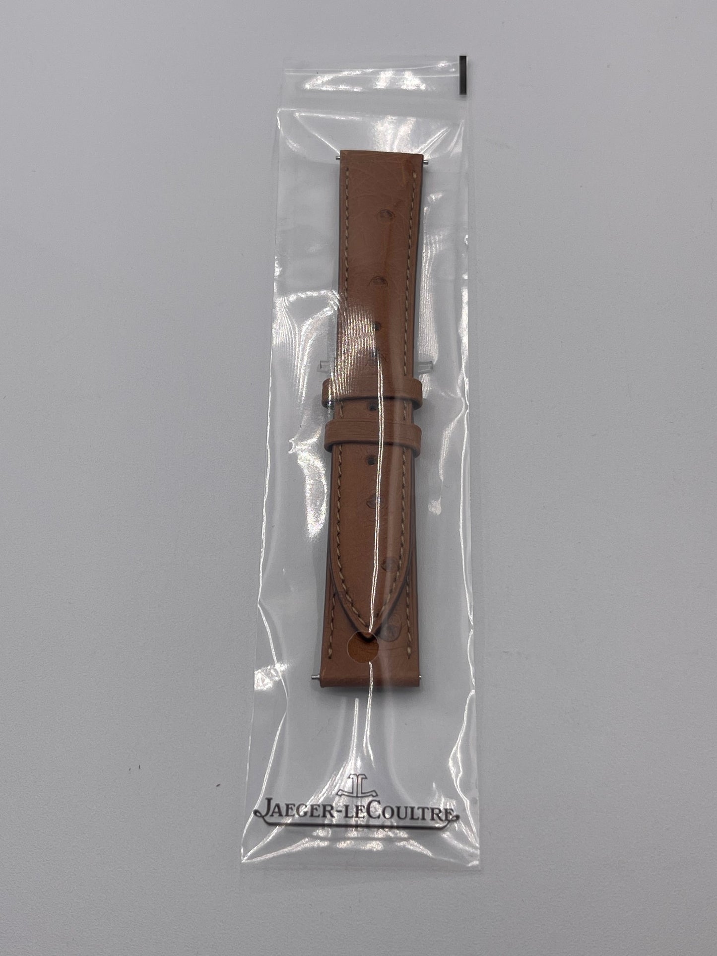 Jaeger Le-Coultre Reverso M cinturino watch strap struzzo ostrich 18/16mm