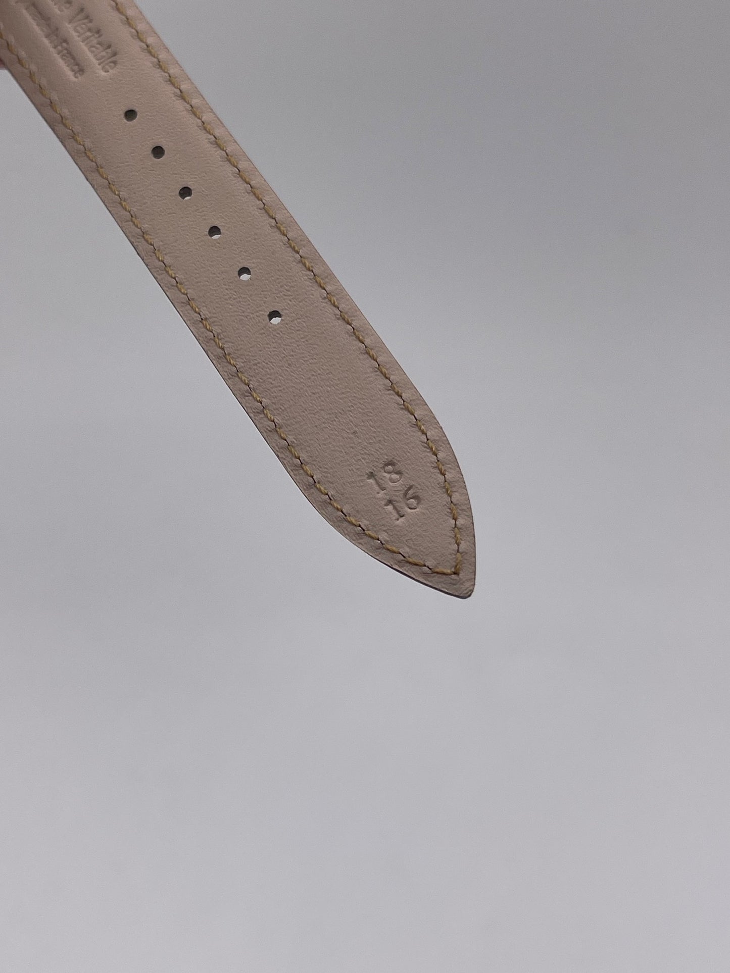 Jaeger Le-Coultre Reverso M cinturino watch strap struzzo ostrich 18/16mm