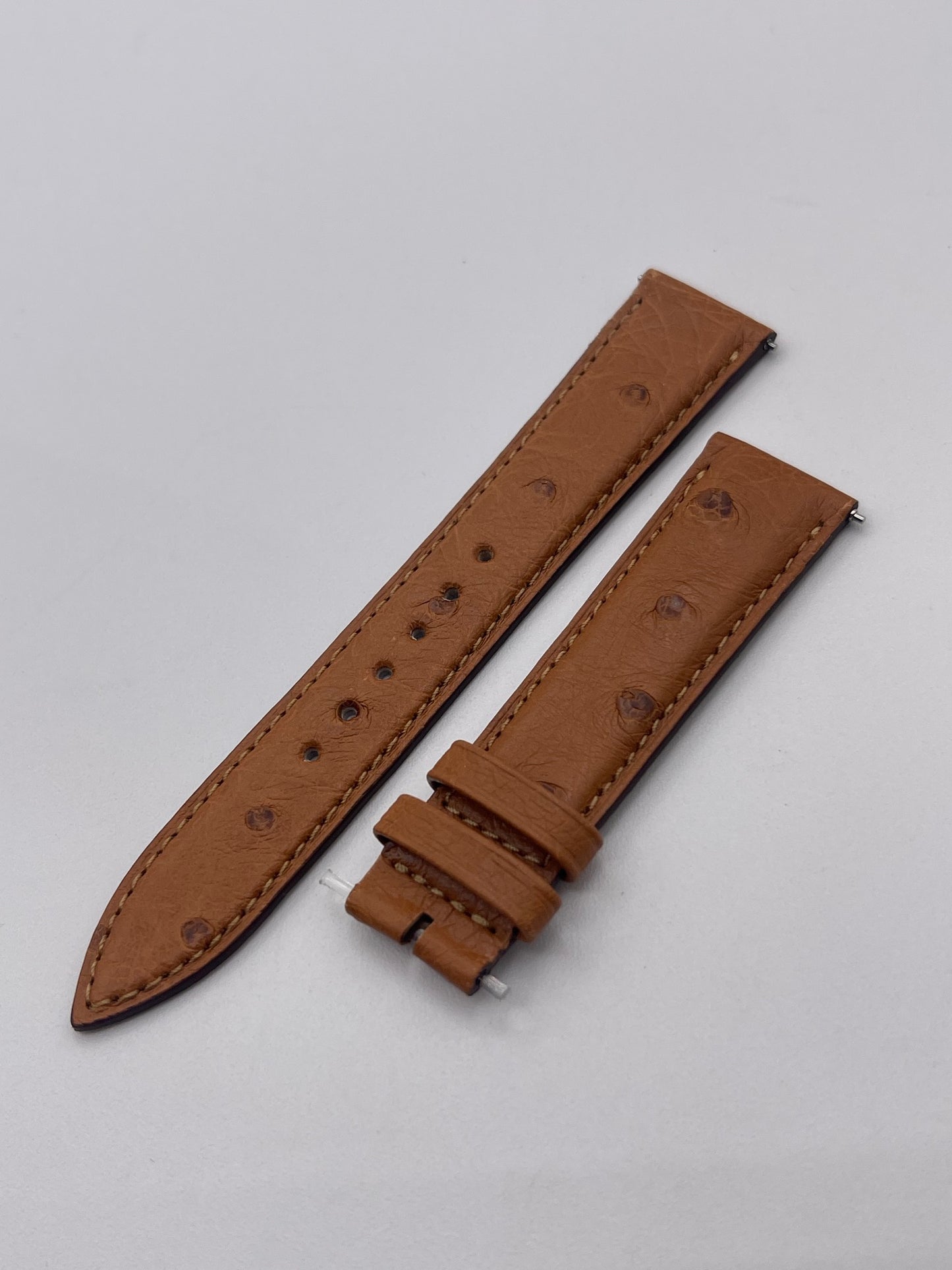 Jaeger Le-Coultre Reverso M cinturino watch strap struzzo ostrich 18/16mm