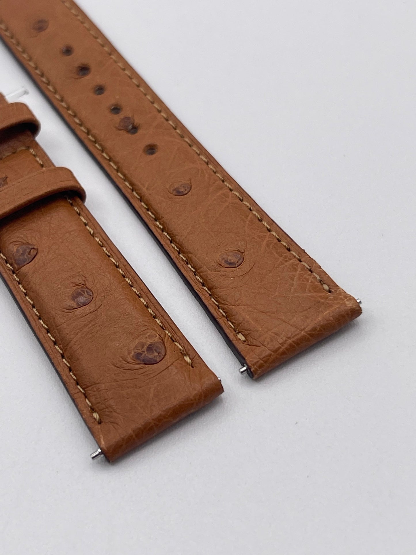 Jaeger Le-Coultre Reverso M cinturino watch strap struzzo ostrich 18/16mm