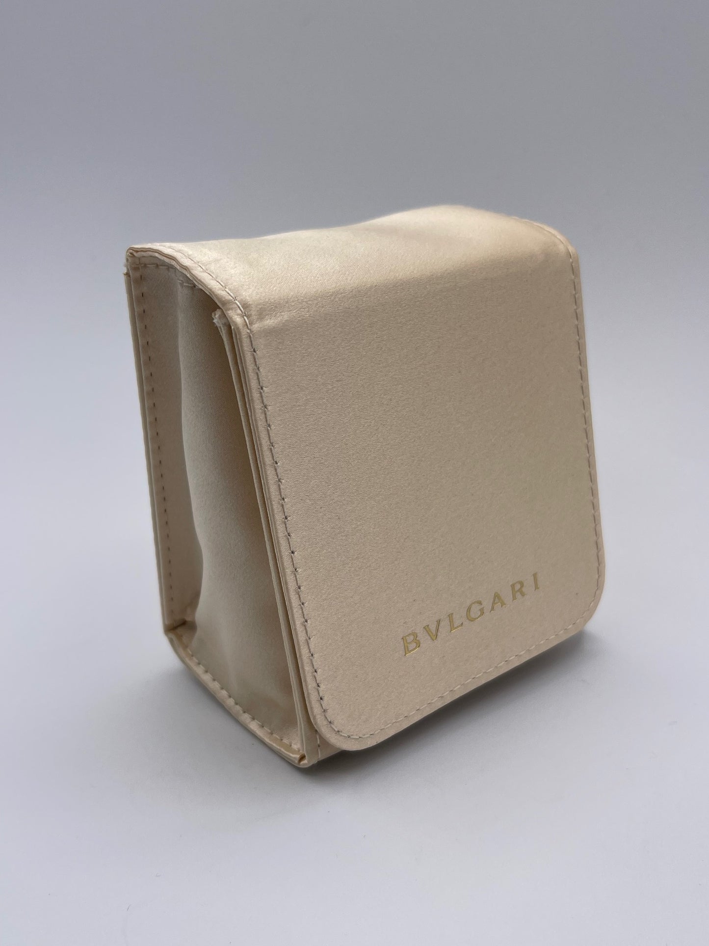 Bulgari Bvlgari pochette viaggio porta orologio watch travel pouch avorio ivory