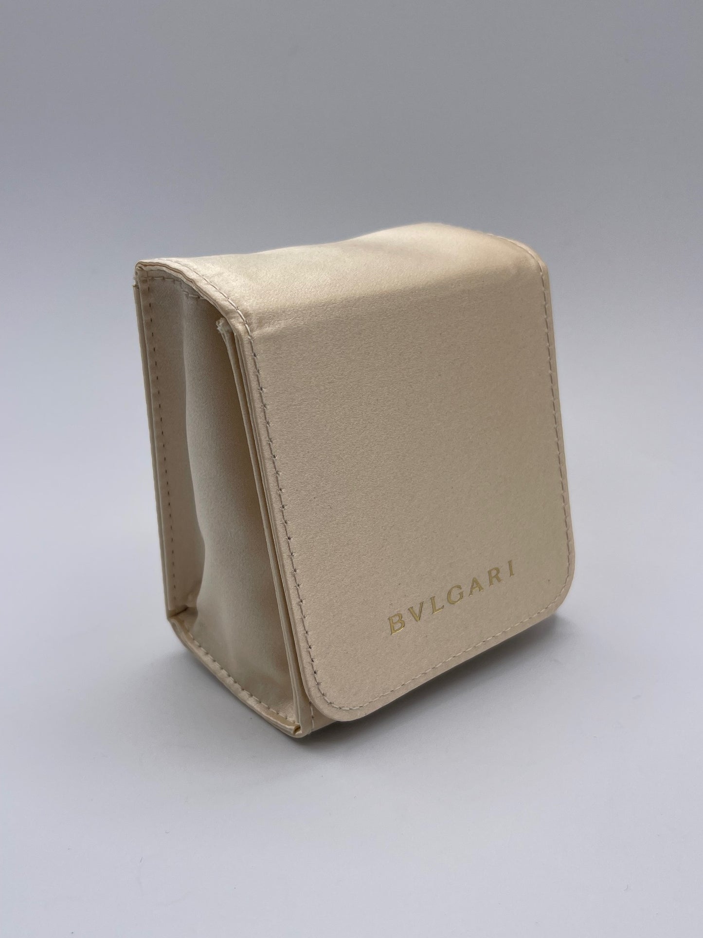 Bulgari Bvlgari pochette viaggio porta orologio watch travel pouch avorio ivory