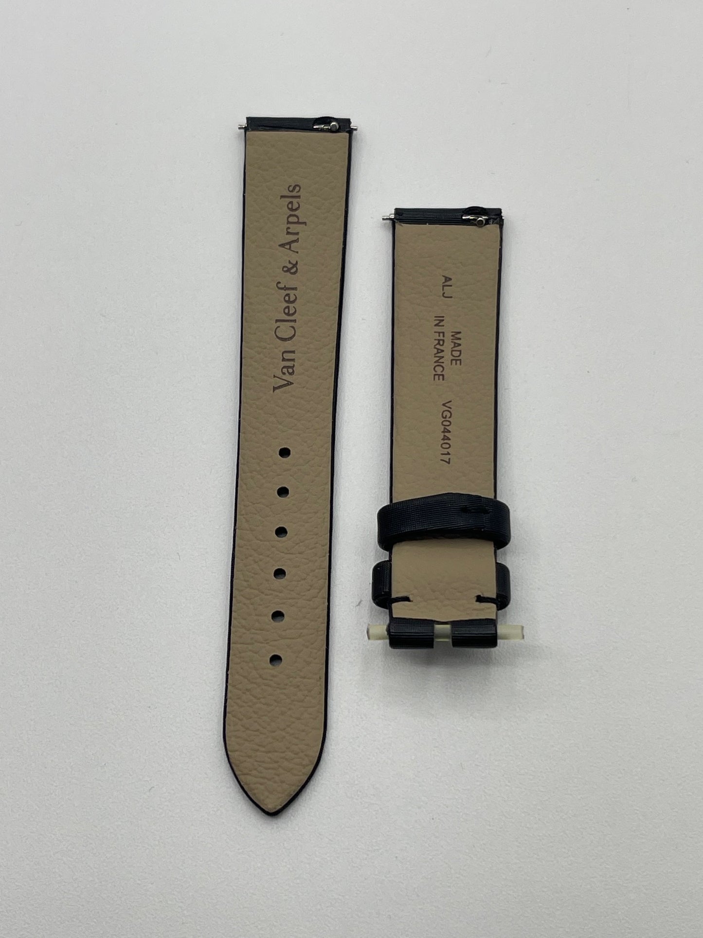 Van Cleef & Arpels Charm cinturino tessuto nero fabric strap VG044017 16/14mm