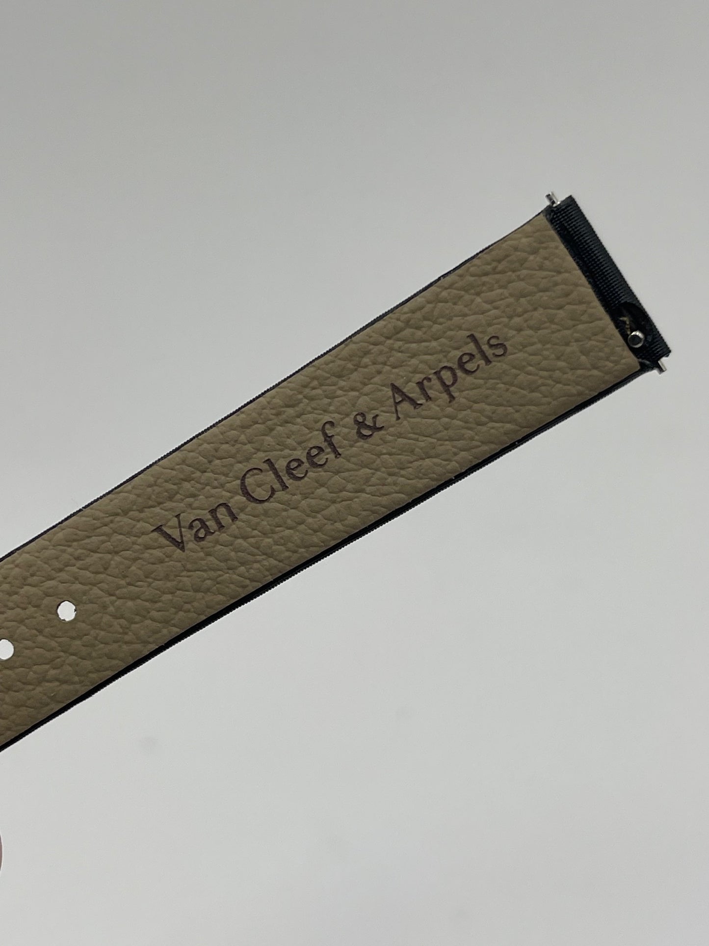 Van Cleef & Arpels Charm cinturino tessuto nero fabric strap VG044017 16/14mm