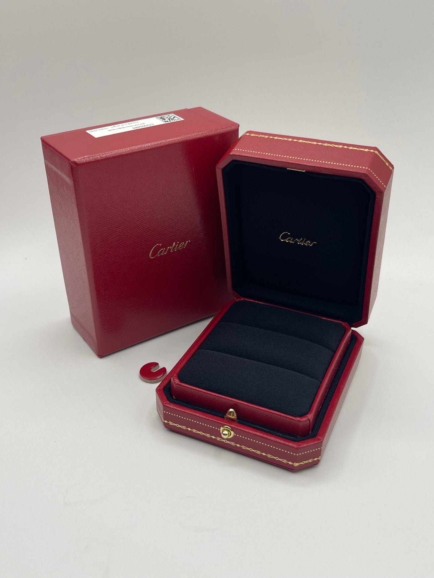 Cartier engagement ring box for 2 engagement rings ref. CRCO000465