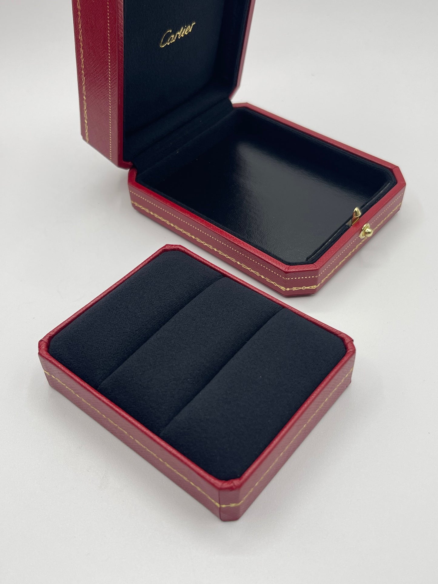 Cartier engagement ring box for 2 engagement rings ref. CRCO000465