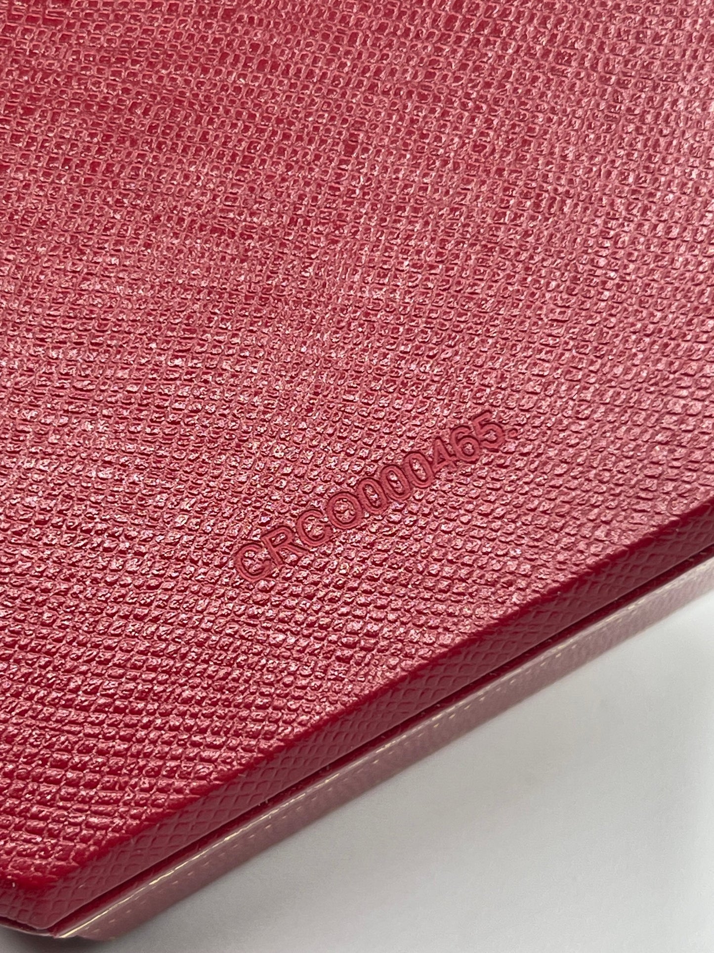 Cartier engagement ring box for 2 engagement rings ref. CRCO000465