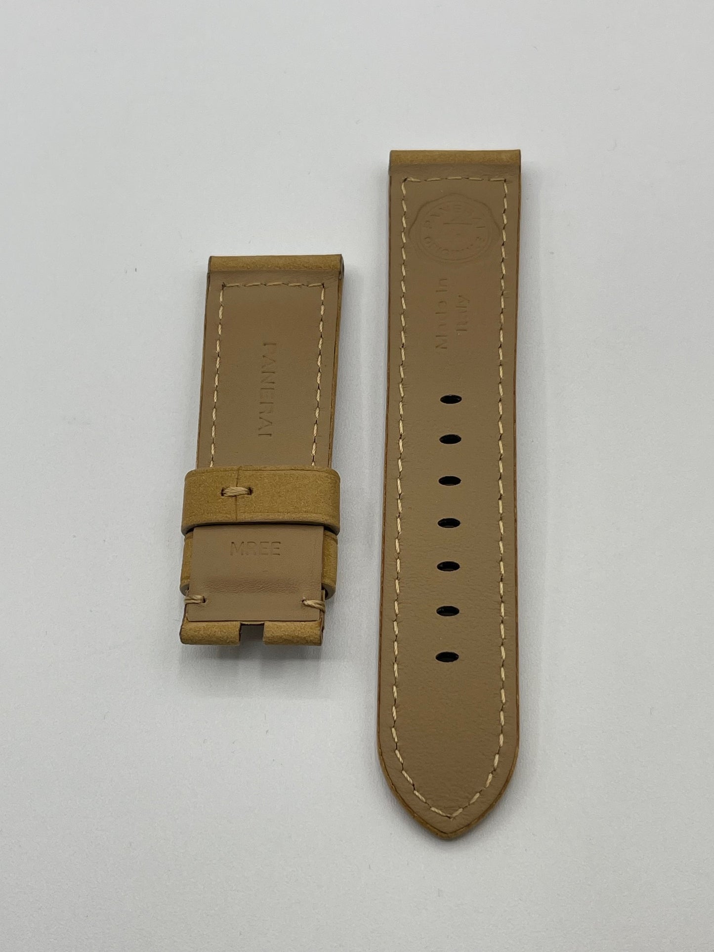 Panerai Luminor Submersible cinturino orologio pelle watch strap 24/22 mm