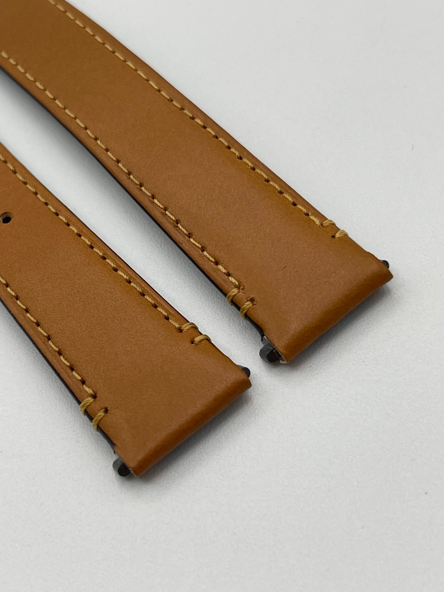 Cartier Santos cinturino orologio pelle marrone ref KDATLABK 18.5/16mm