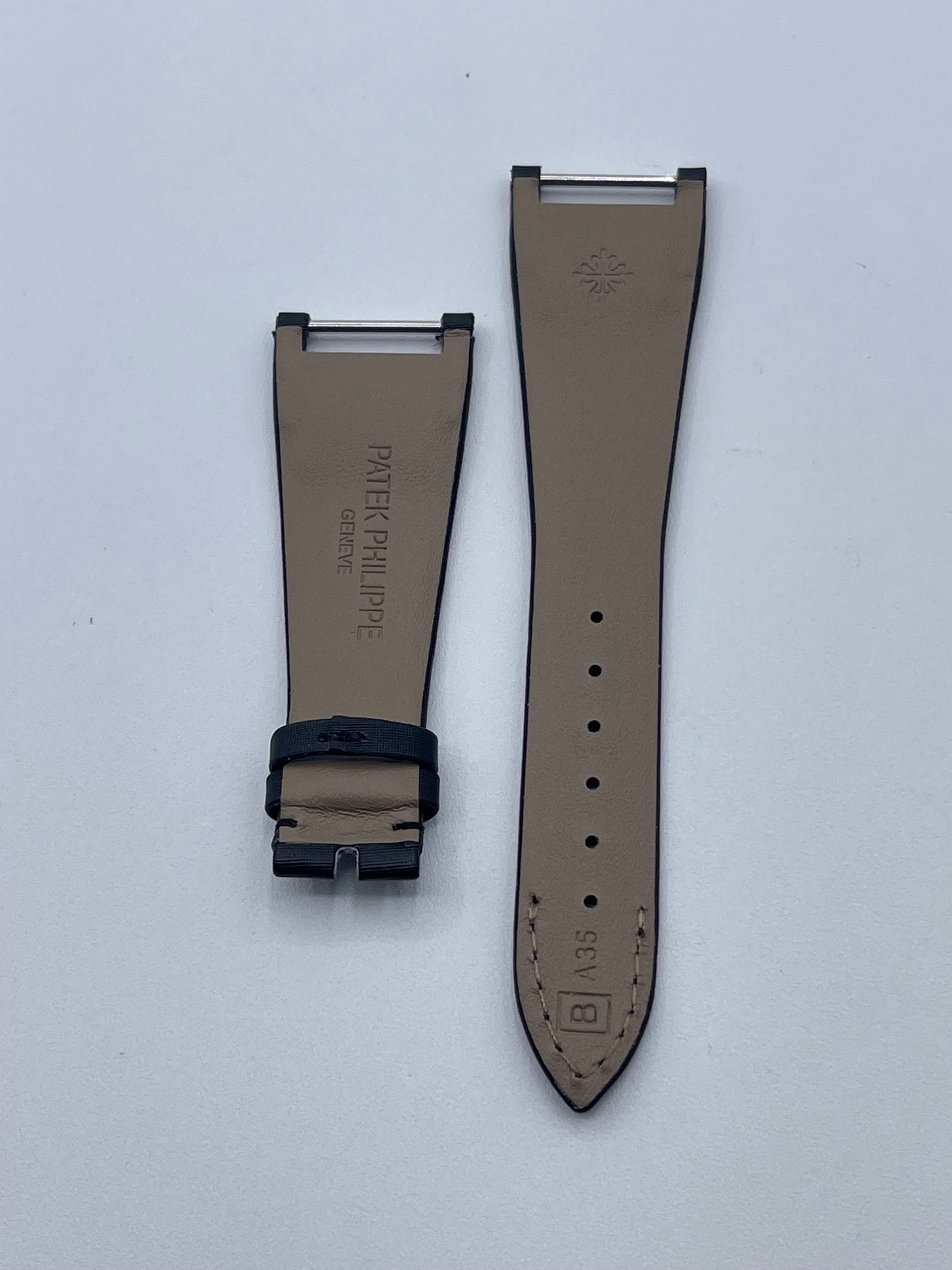 Patek Philippe Twenty-4 cinturino tessuto nero black fabric 21/14mm