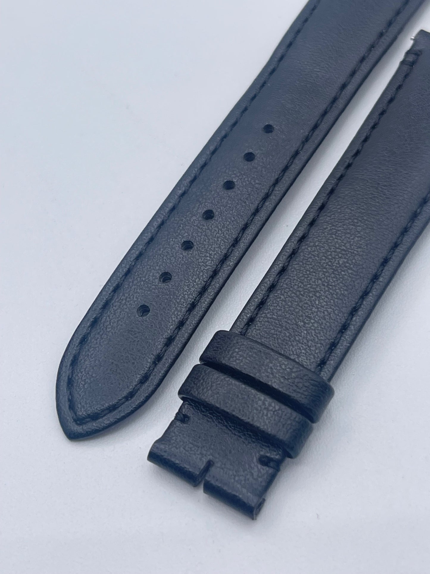 Cartier Tank cinturino vitello nero black KD8TBARV 19/16mm