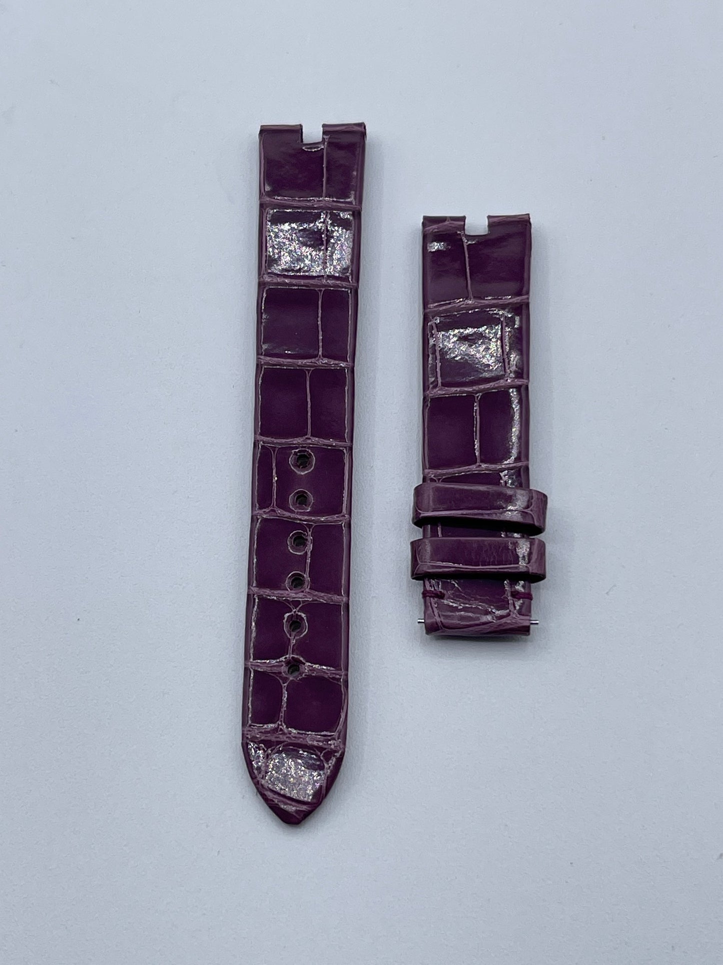 Van Cleef & Arpels Mini Féerie cinturino orologio viola purple watch strap 16/14mm