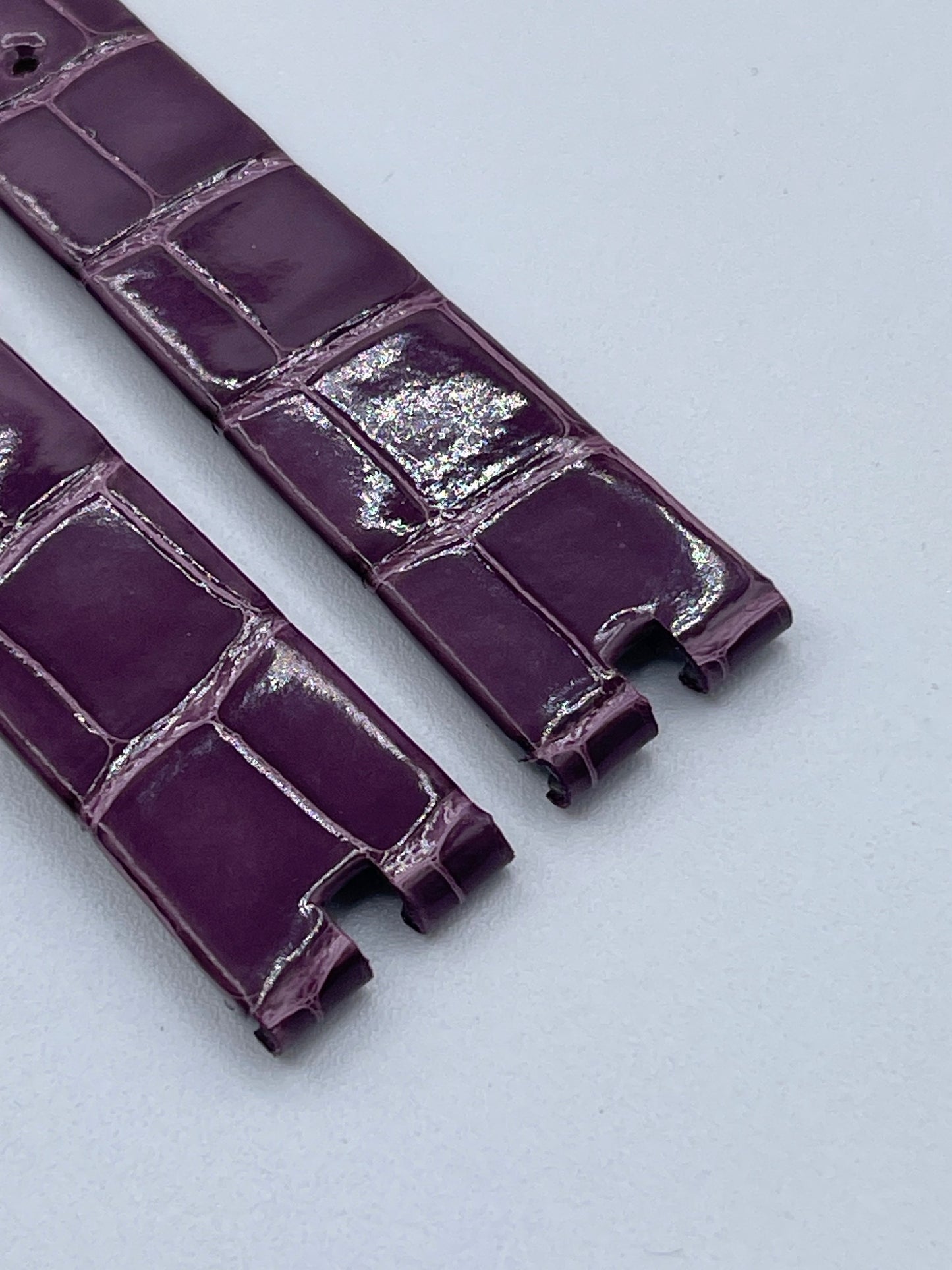 Van Cleef & Arpels Mini Féerie cinturino orologio viola purple watch strap 16/14mm