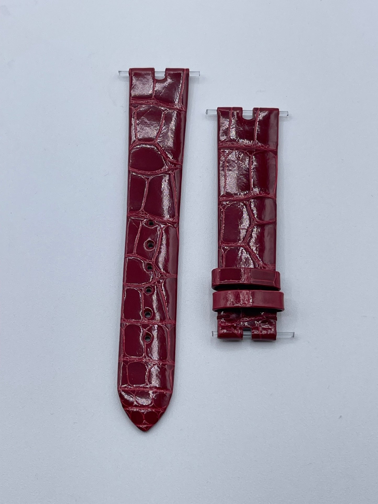 Van Cleef & Arpels Pierre Arpels 38mm cinturino orologio rosso red strap 19/16