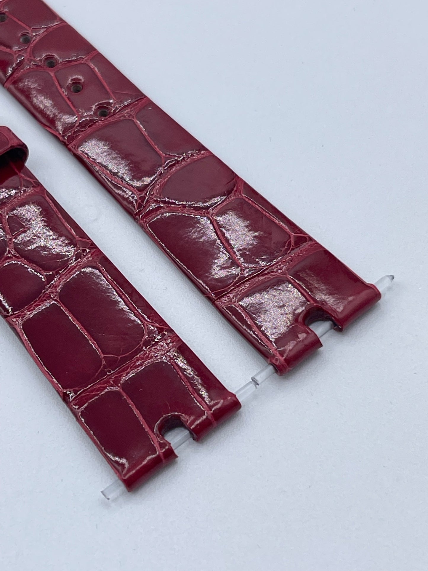 Van Cleef & Arpels Pierre Arpels 38mm cinturino orologio rosso red strap 19/16