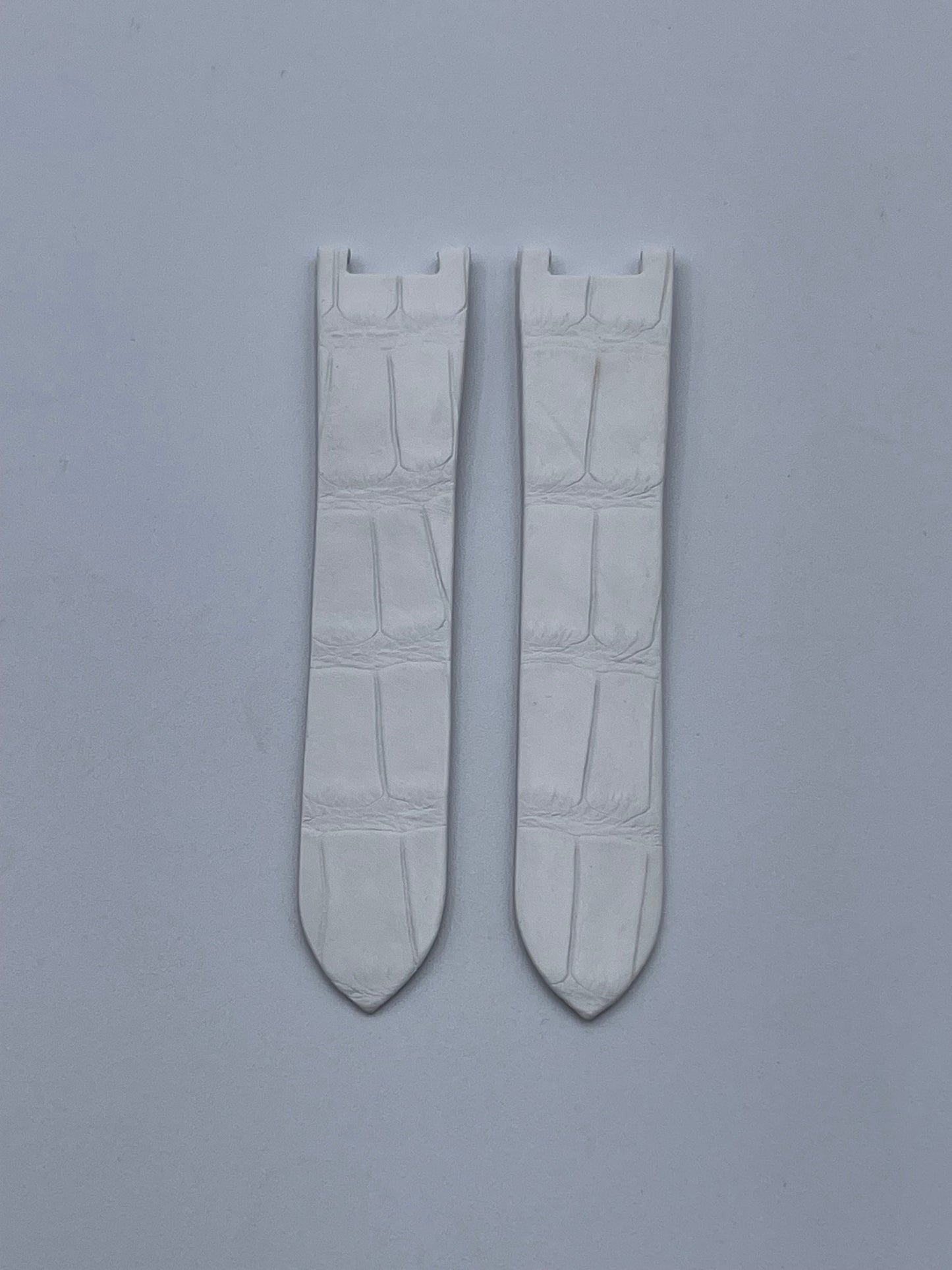 Cartier Envol d'un Phoenix cinturino orologio alligatore white strap 20/18mm