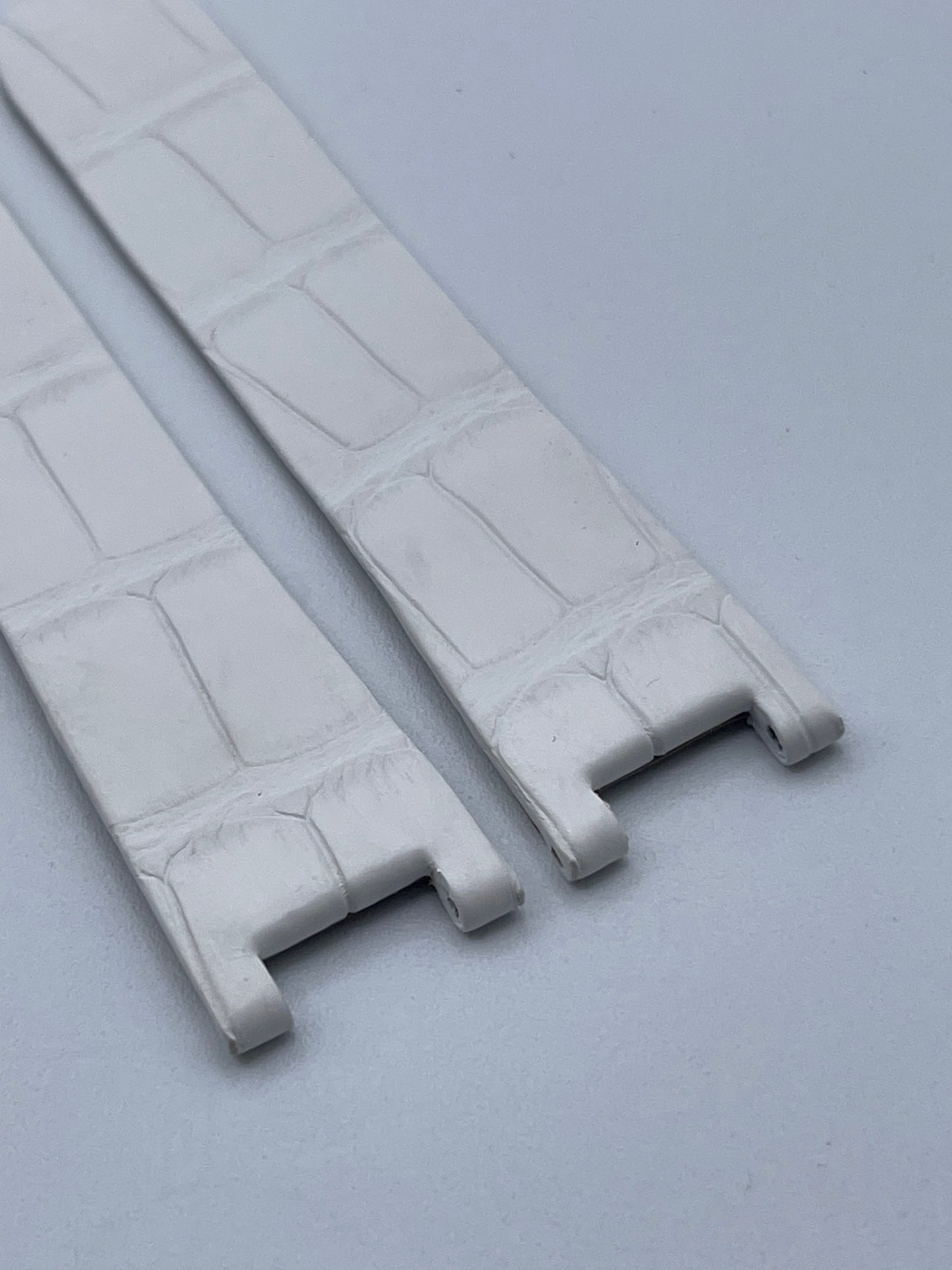 Cartier Envol d'un Phoenix cinturino orologio alligatore white strap 20/18mm