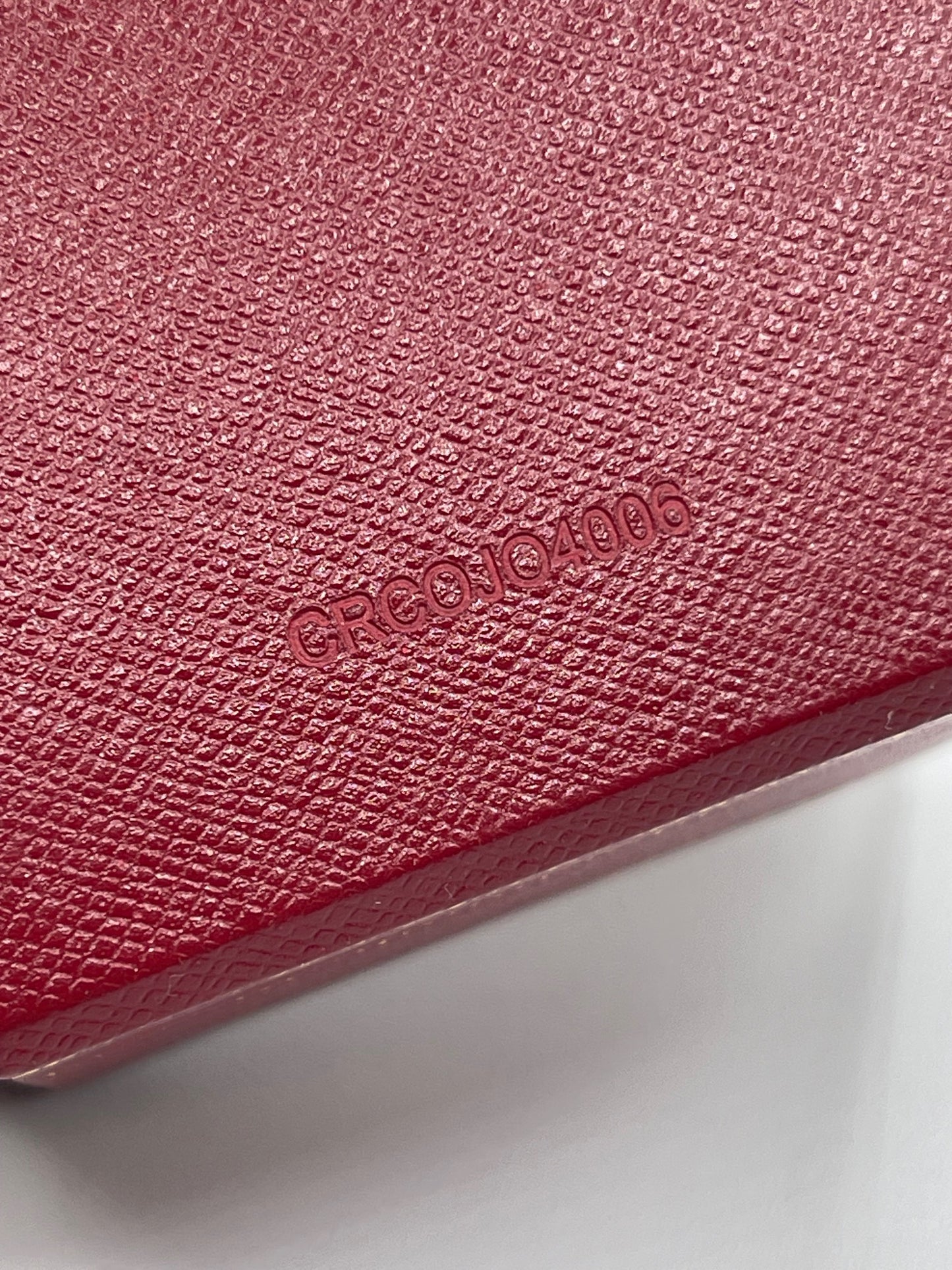 Cartier scatola anello ring box ref. CRCOJO4006