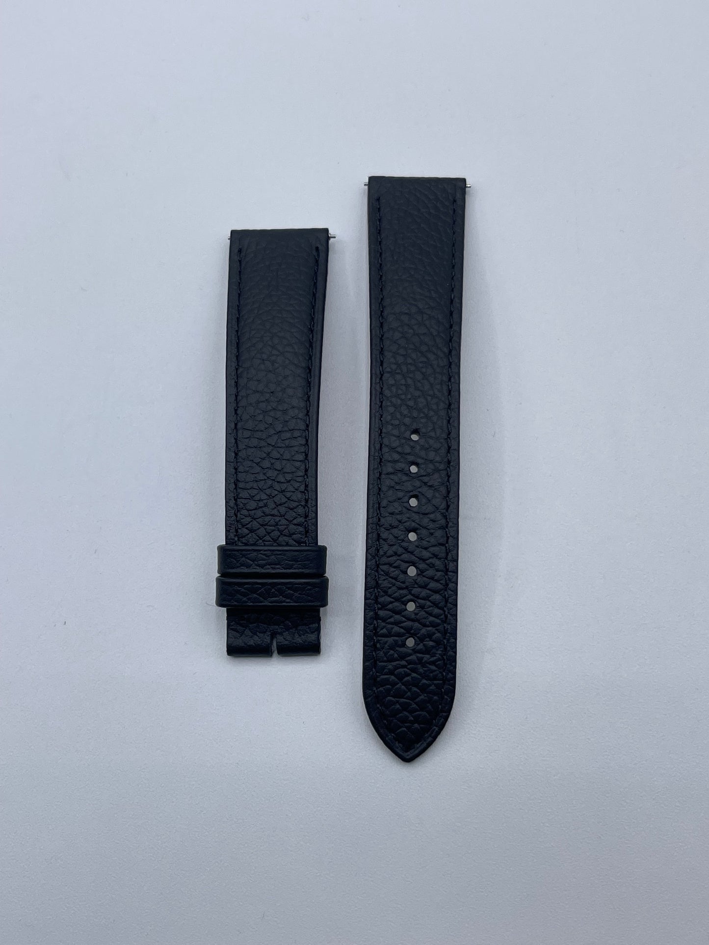 Cartier Tank cinturino vitello nero black KD8TB382 19/16mm