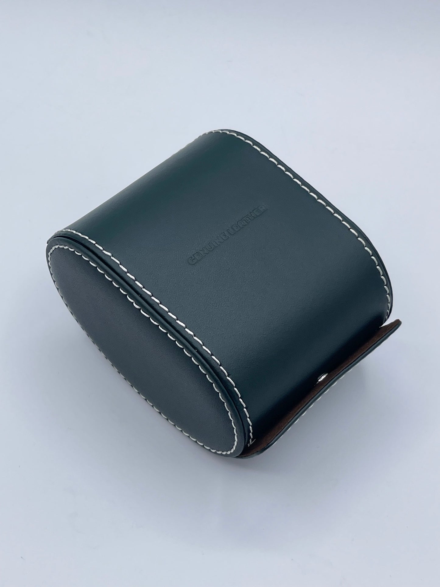 Breitling for Bentley scatola orologio watch box pelle verde green leather