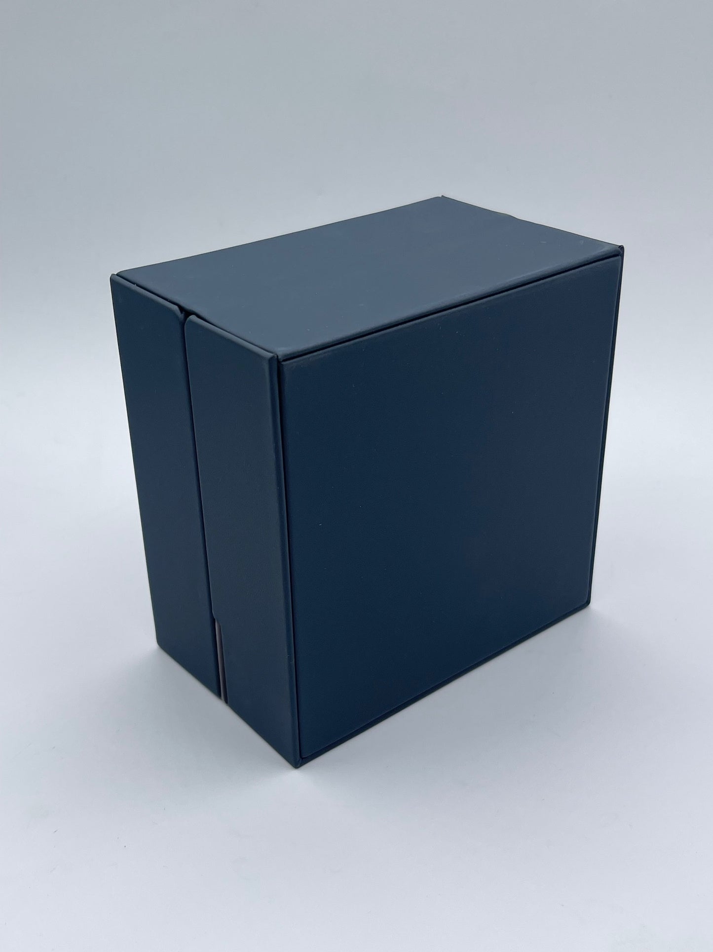Longines scatola orologio watch box pelle blu blue leather