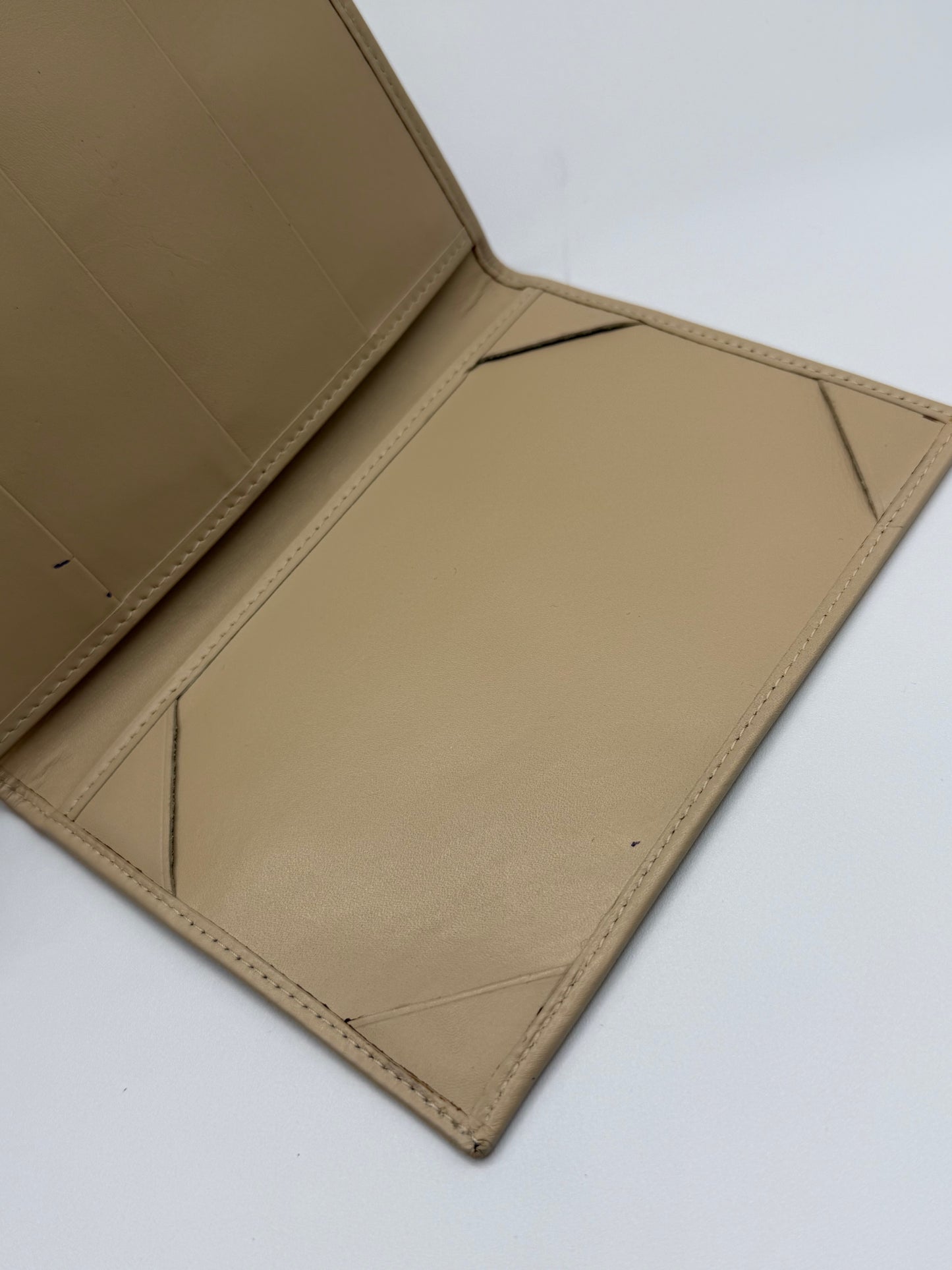 Audemars Piguet porta documenti document holder pelle avorio ivory leather