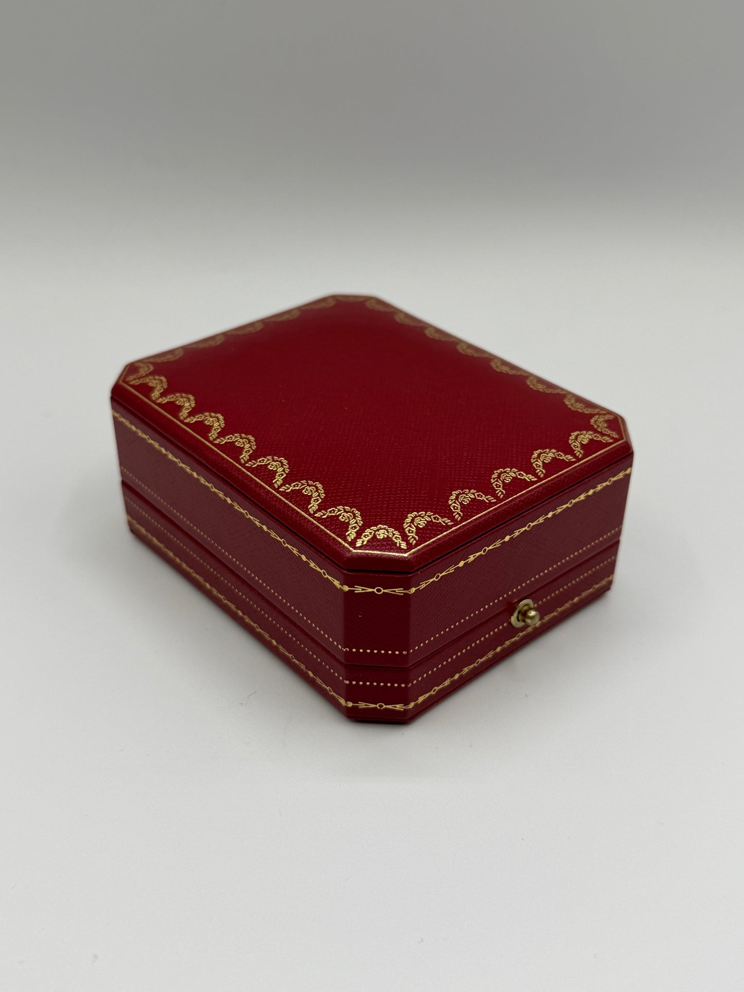 Cartier scatola 2 anelli fidanzamento engagement rings box