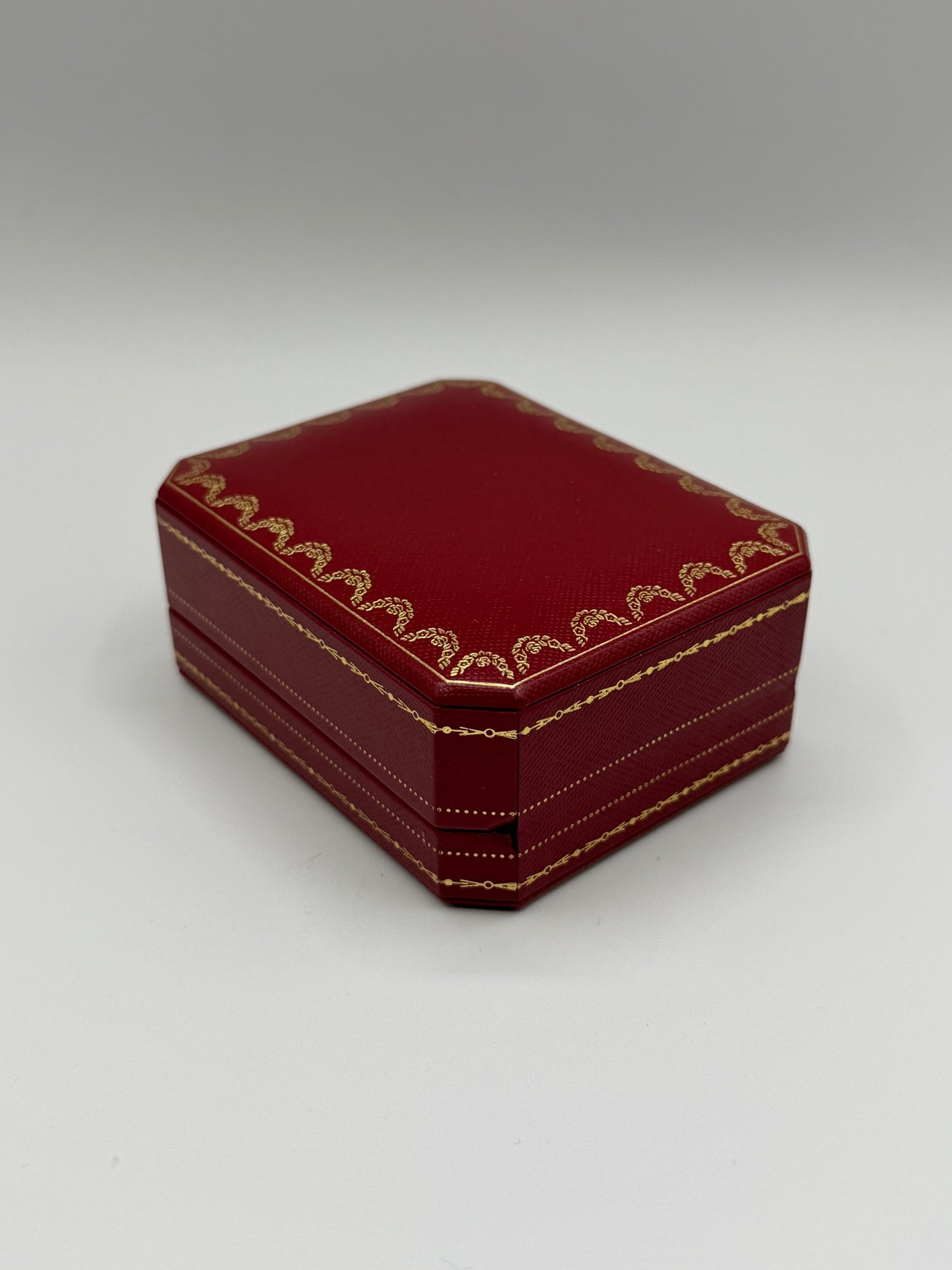 Cartier scatola 2 anelli fidanzamento engagement rings box
