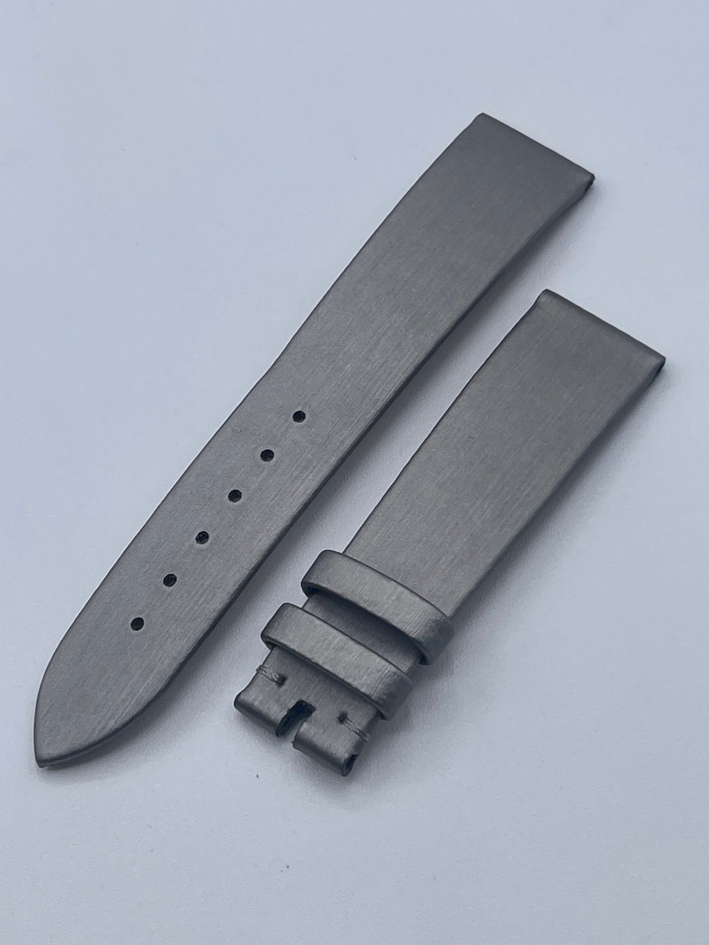 Chopard cinturino orologio tessuto St Germain watch strap grigio grey 18/16mm