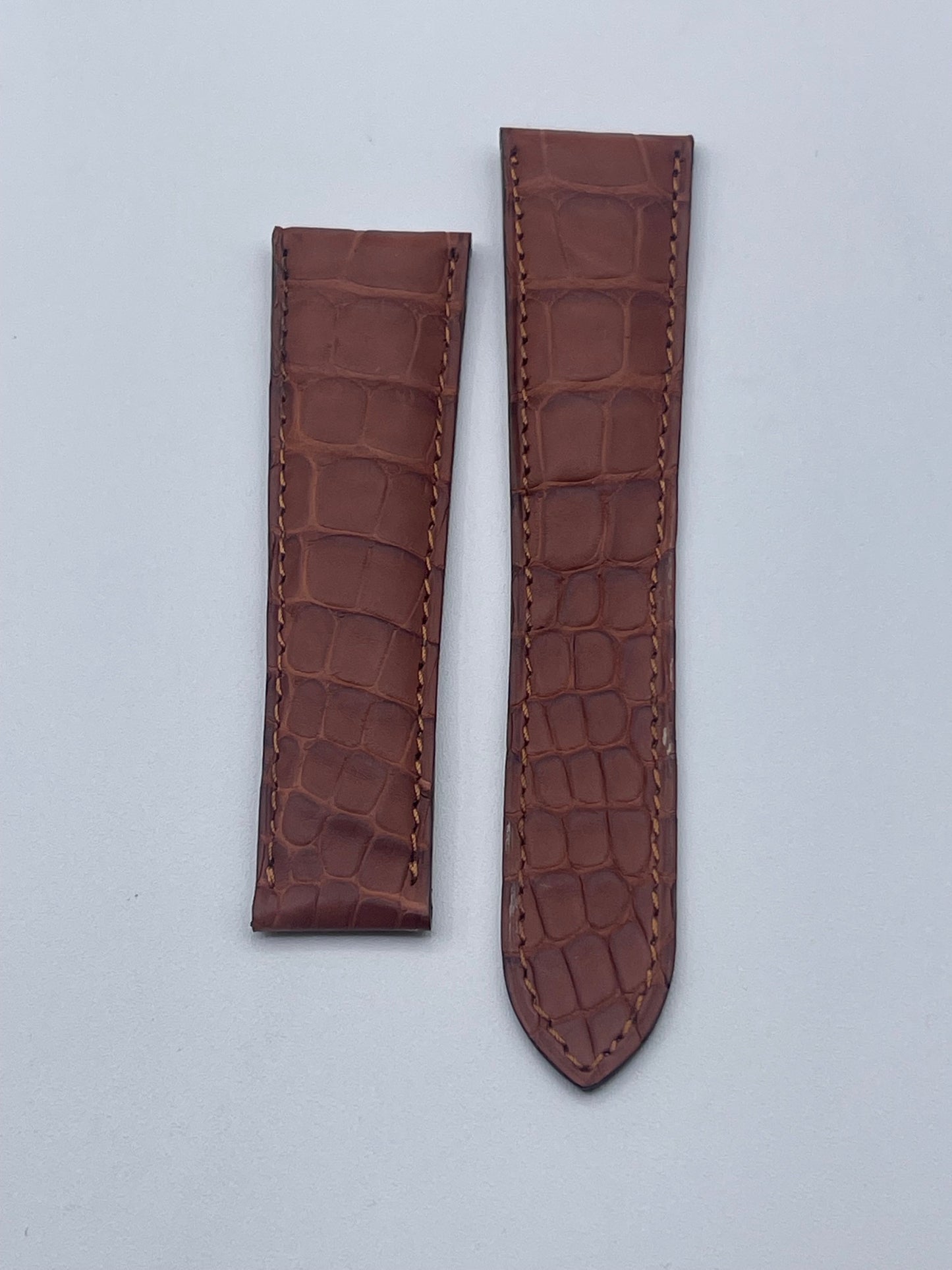 Cartier cinturino alligatore marrone brown KD80IK12 23/18mm