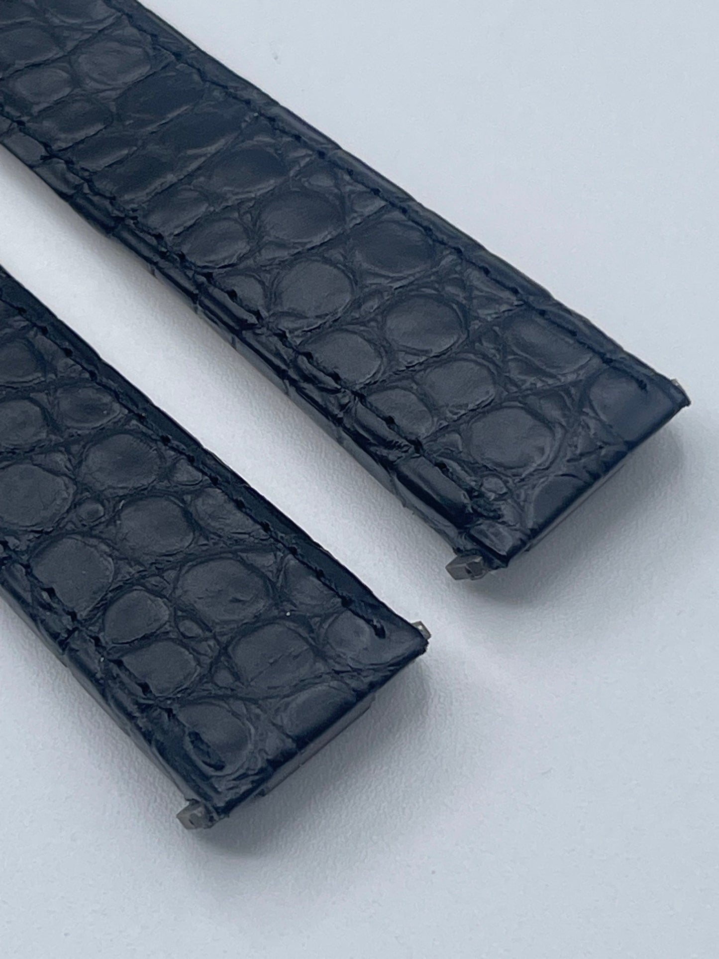 Cartier cinturino caimano nero black cayman KD82JA80-S15 20/18mm