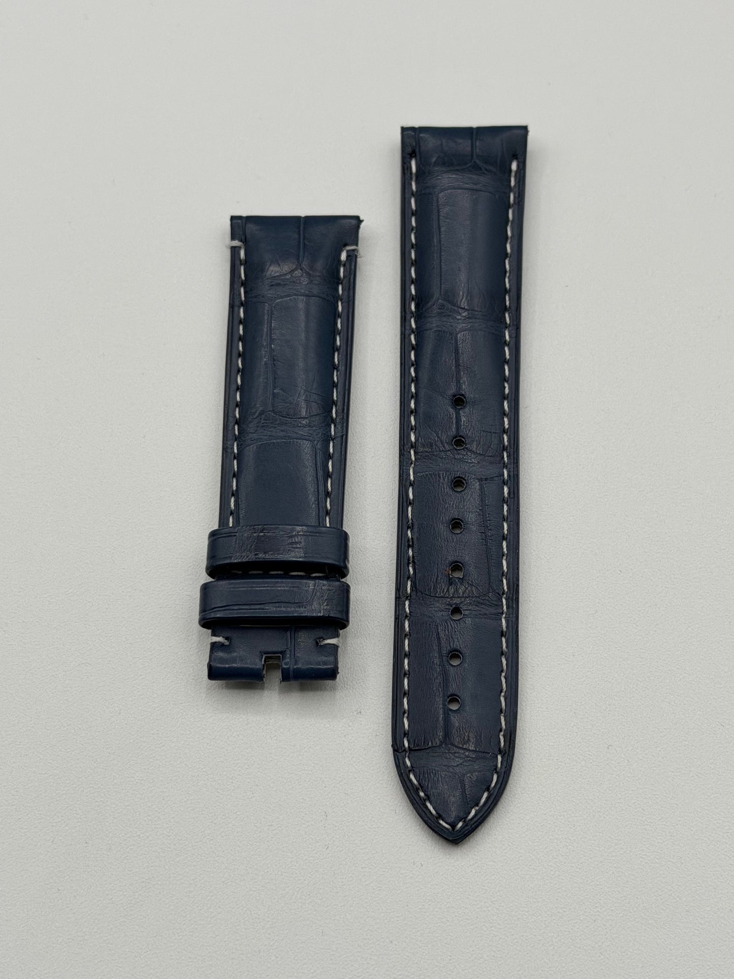 Vacheron Constantin Fiftysix cinturino alligatore blue strap 20/18mm