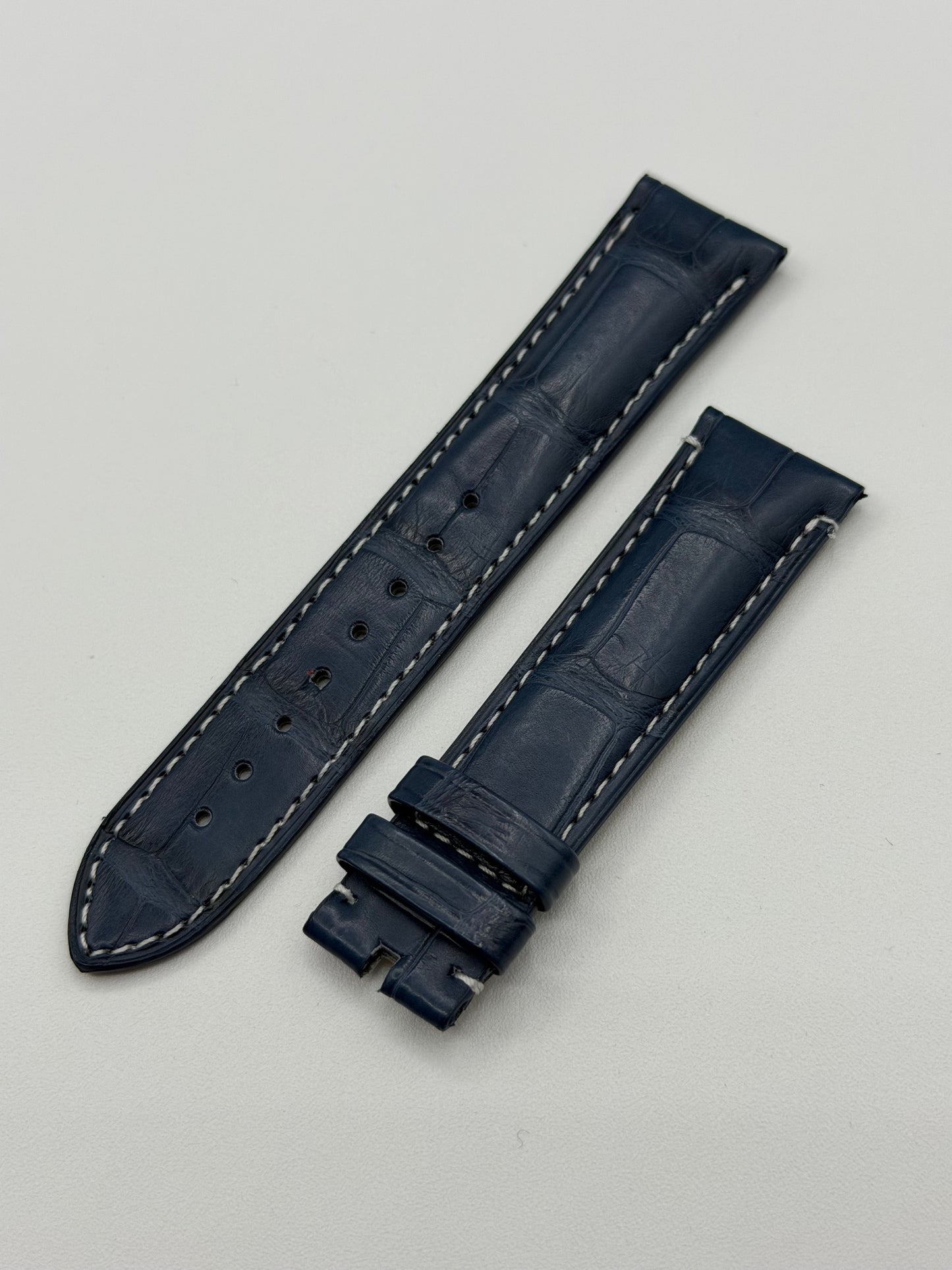 Vacheron Constantin Fiftysix cinturino alligatore blue strap 20/18mm