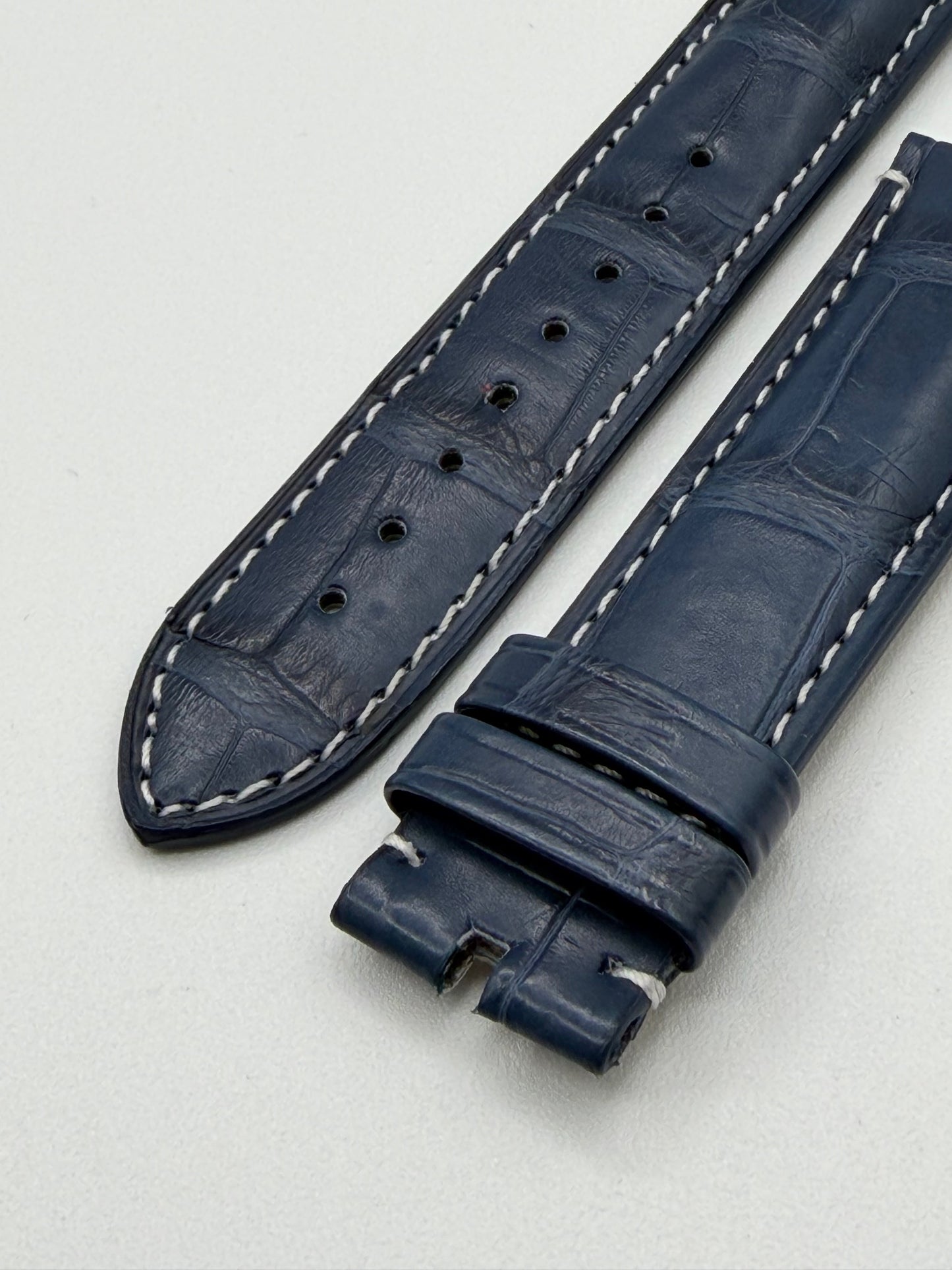 Vacheron Constantin Fiftysix cinturino alligatore blue strap 20/18mm
