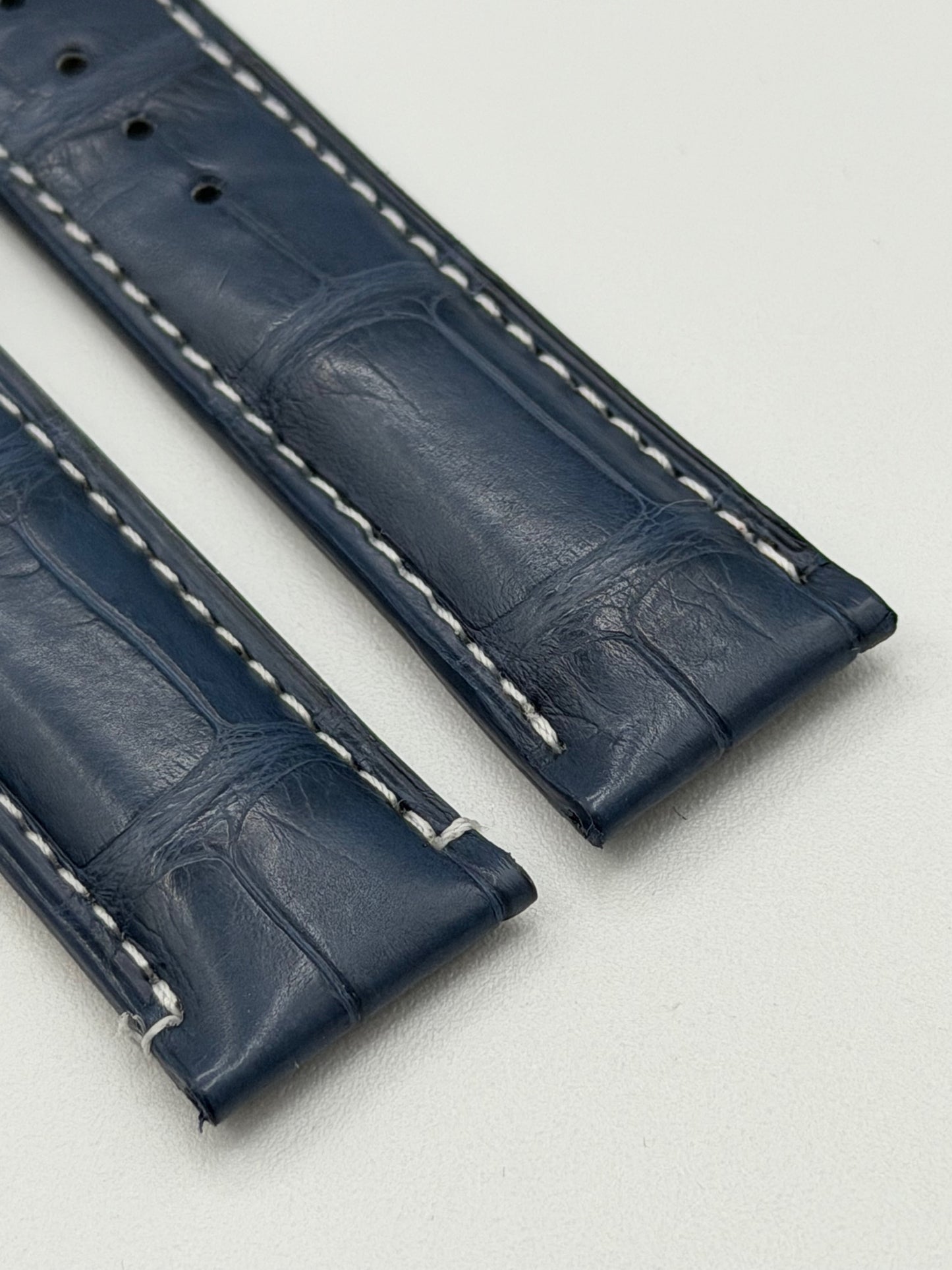 Vacheron Constantin Fiftysix cinturino alligatore blue strap 20/18mm