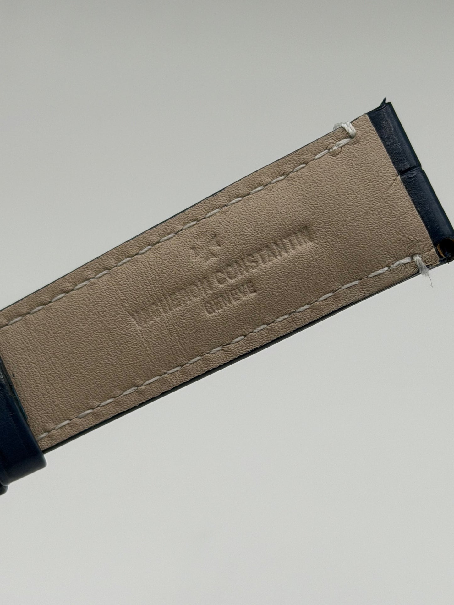 Vacheron Constantin Fiftysix cinturino alligatore blue strap 20/18mm